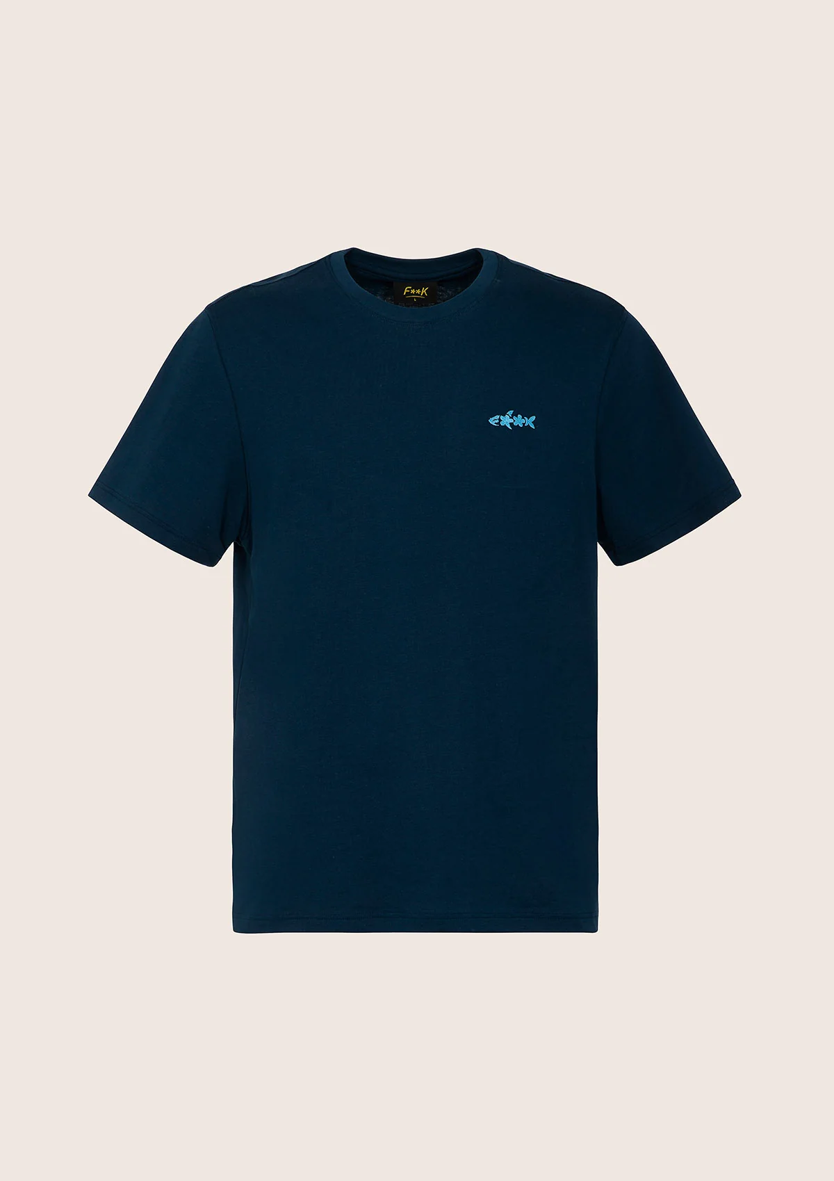 T-Shirt Uomo F**K Blu M01TS70-BU - Image 3