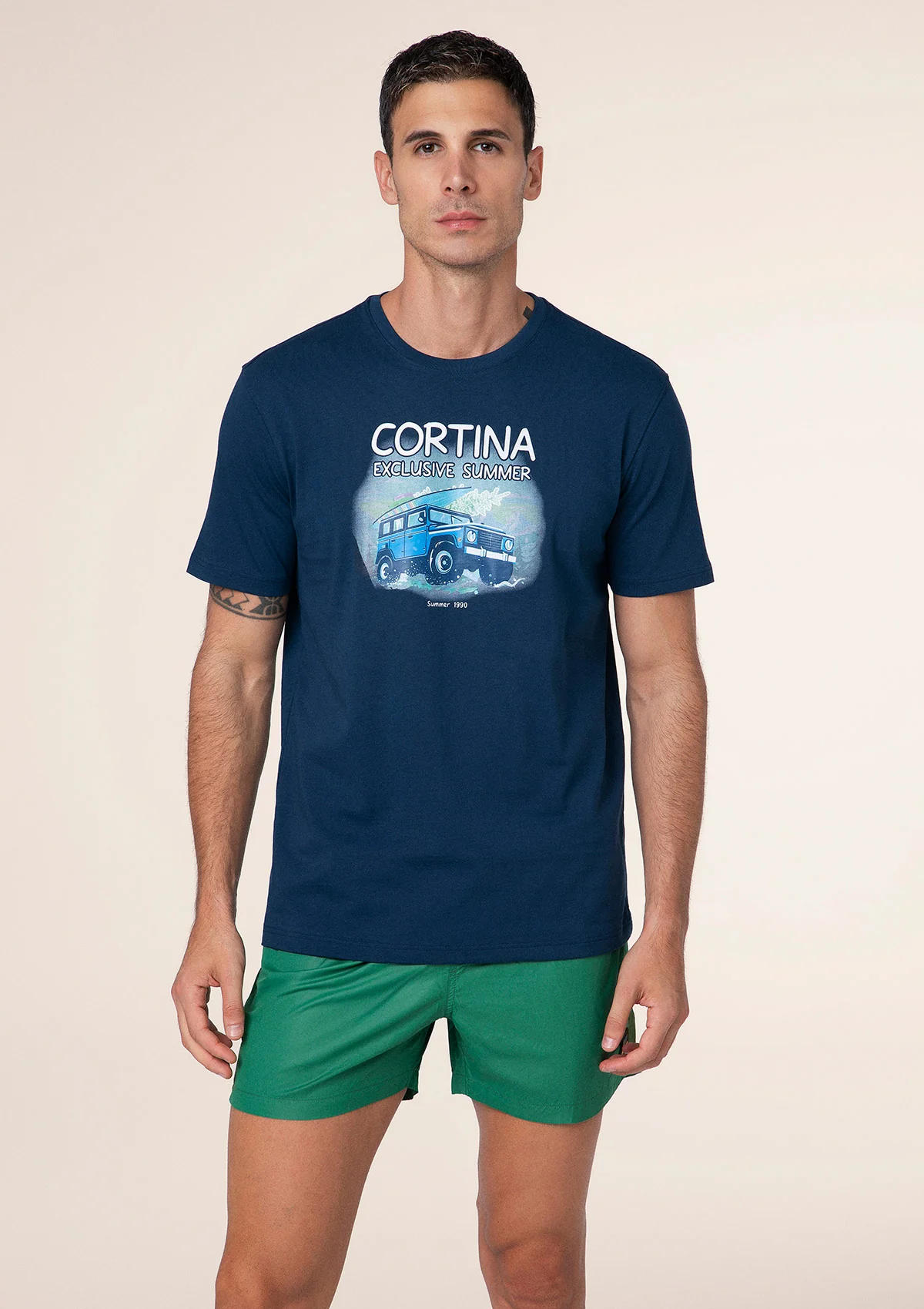 T-Shirt Uomo F**K Blu M01TS86-BU