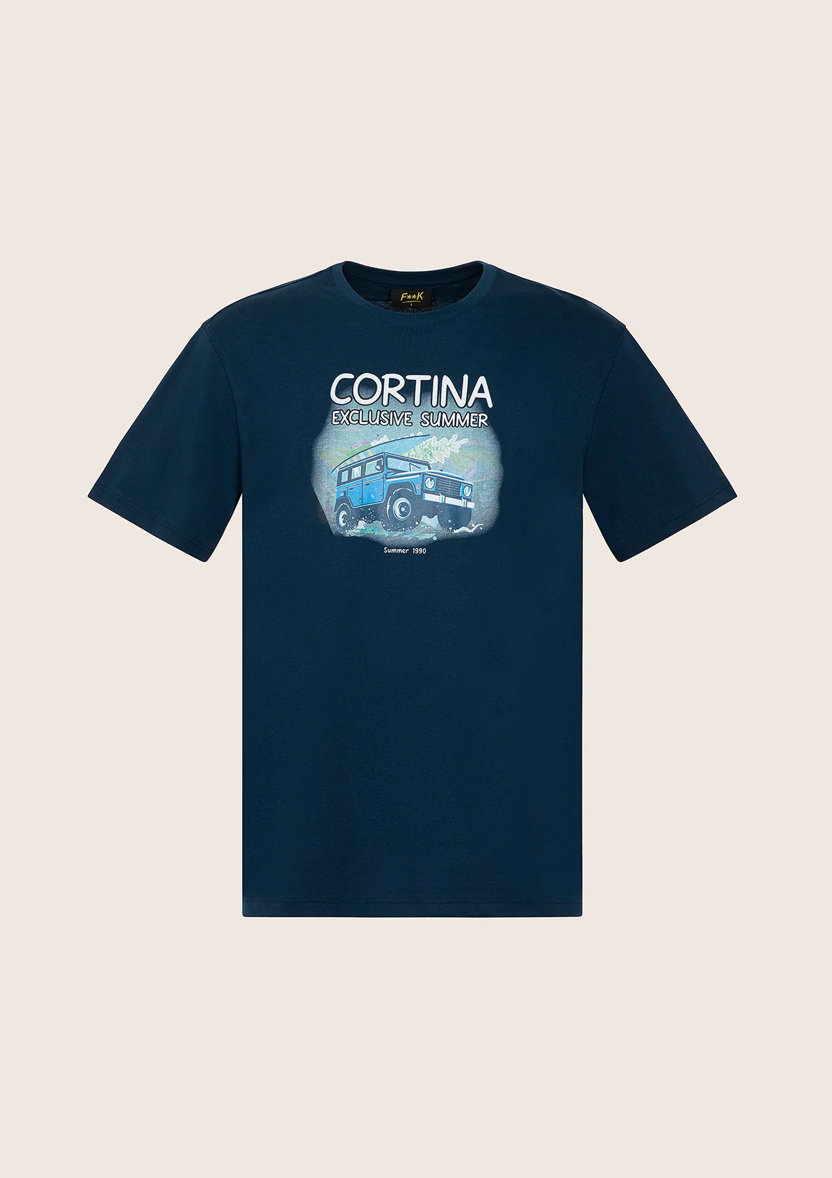 T-Shirt Uomo F**K Blu M01TS86-BU - Image 3