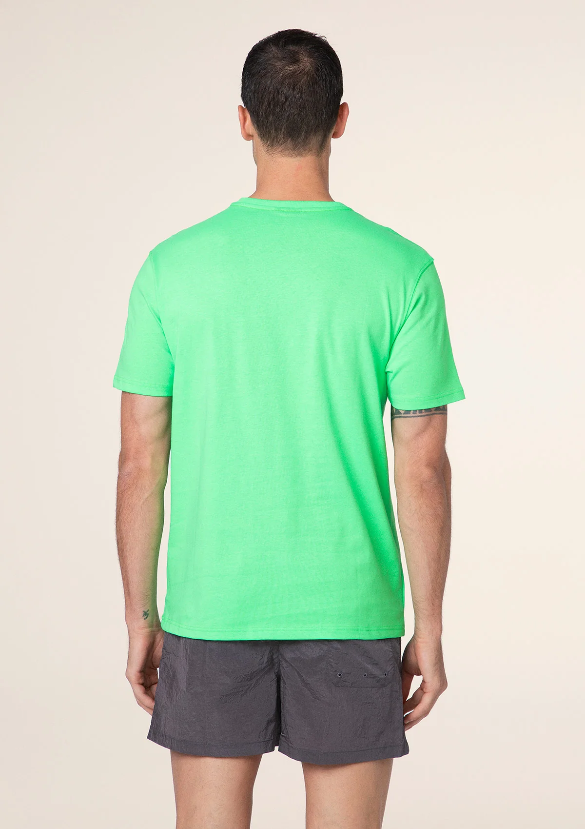 T-Shirt Uomo F**K Verde Fluo M01TS84-FG - Image 2