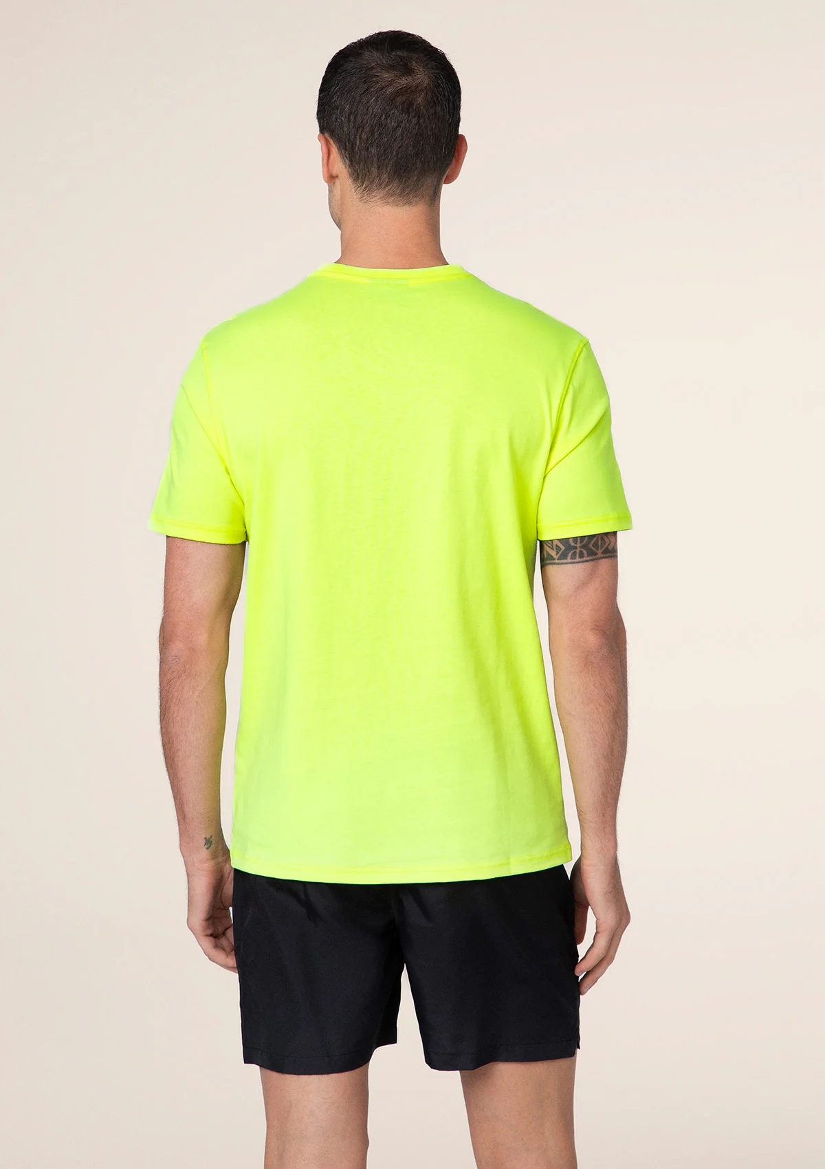 T-Shirt Uomo F**K Giallo Fluo M01TS86-FY - Image 2