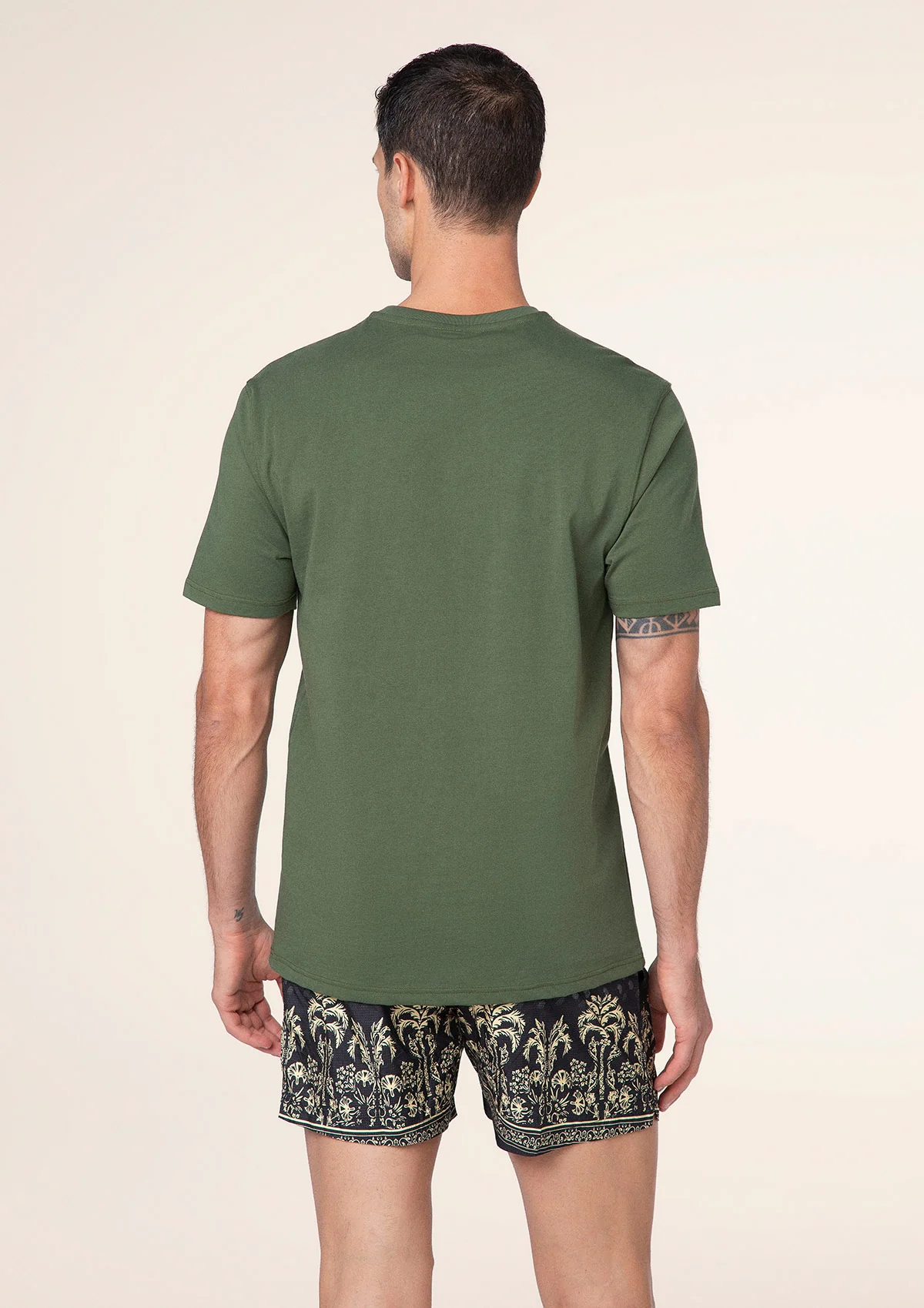 T-Shirt Uomo F**K Verde Militare M01TS70-MG - Image 2