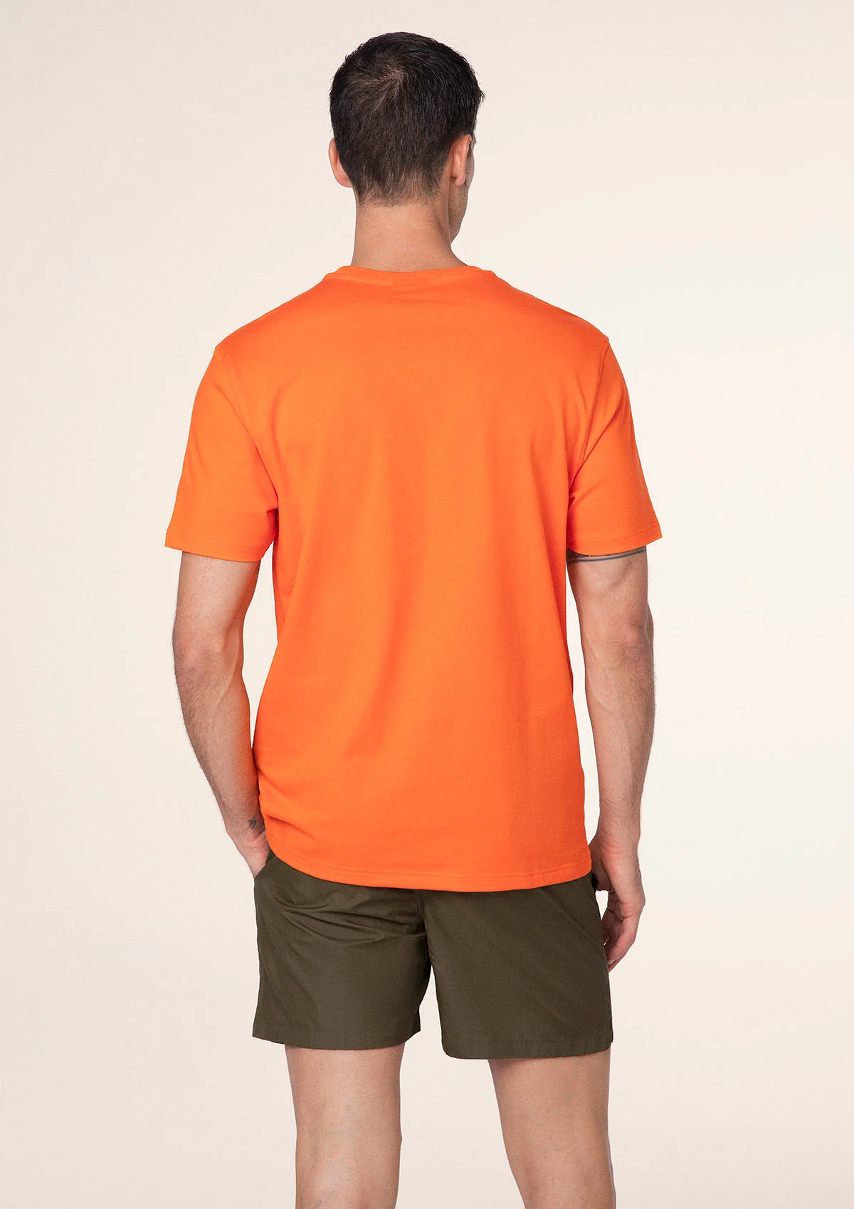 T-Shirt Uomo F**K Arancione M01TS70-OR - Image 2