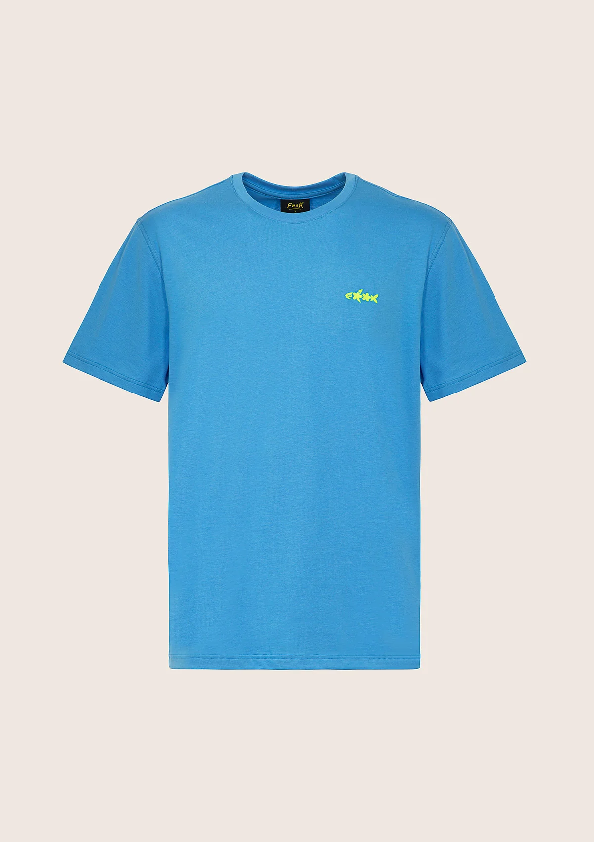 T-Shirt Uomo F**K Turchese M01TS70-TQ - Image 3