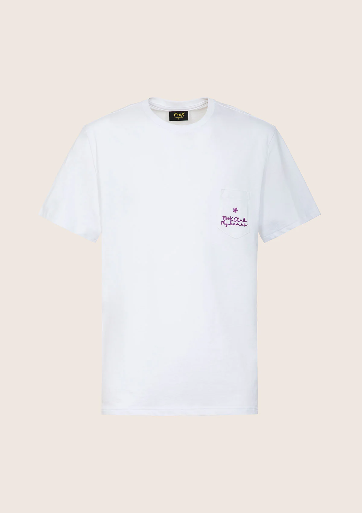 T-Shirt Uomo F**K Bianca M01TS72-WH - Image 3