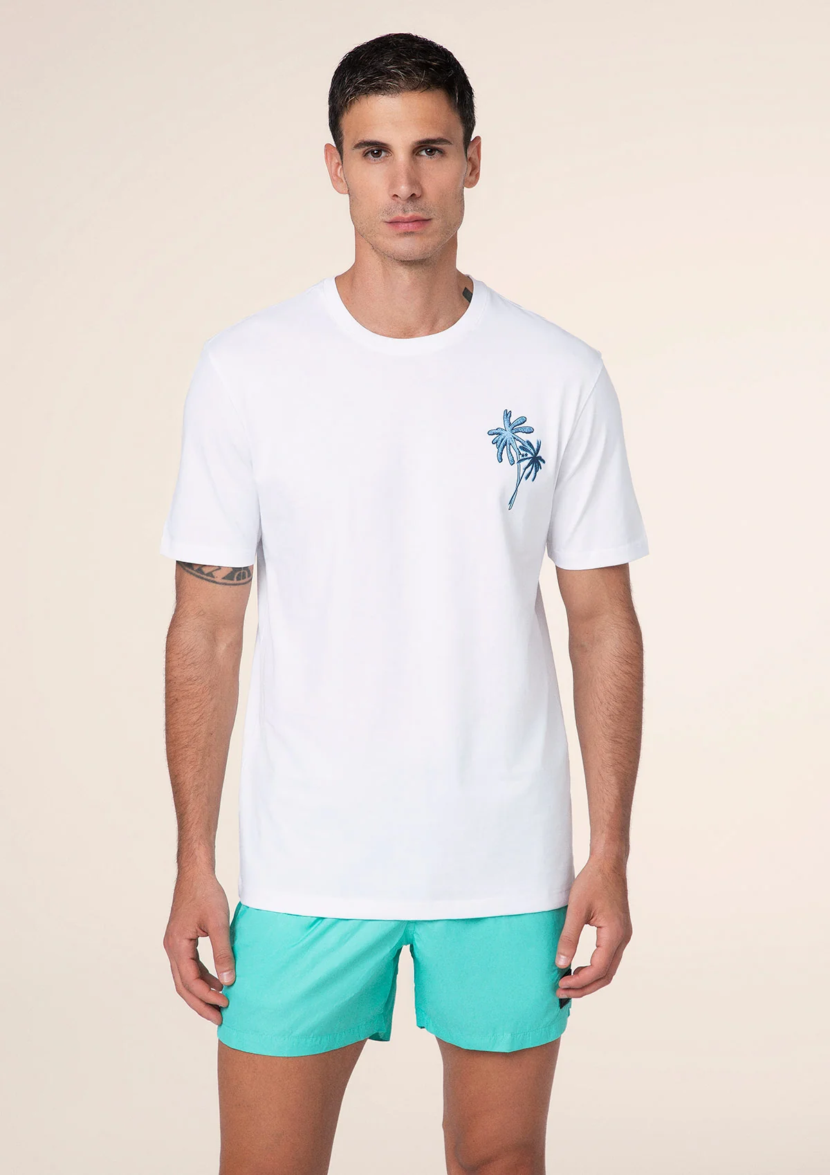 T-Shirt Uomo F**K Bianca M01TS96-WH