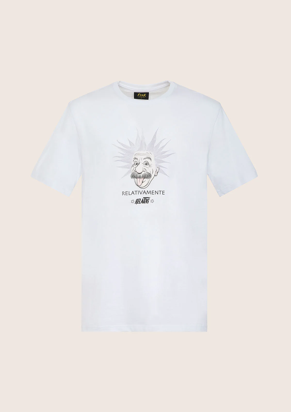 T-Shirt Uomo F**K Bianca M01TS78-WH - Image 3
