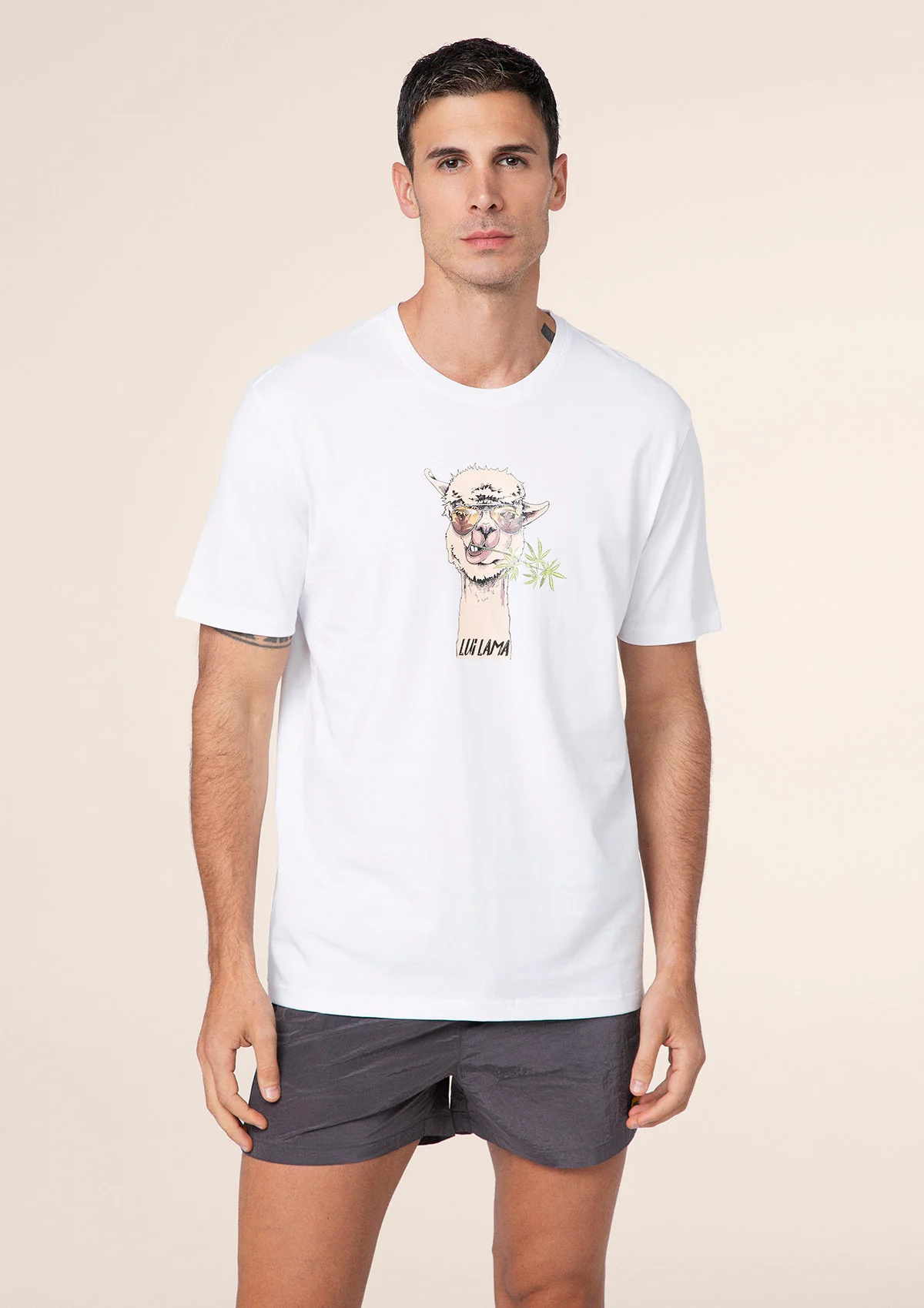 T-Shirt Uomo F**K Bianca M01TS79-WH
