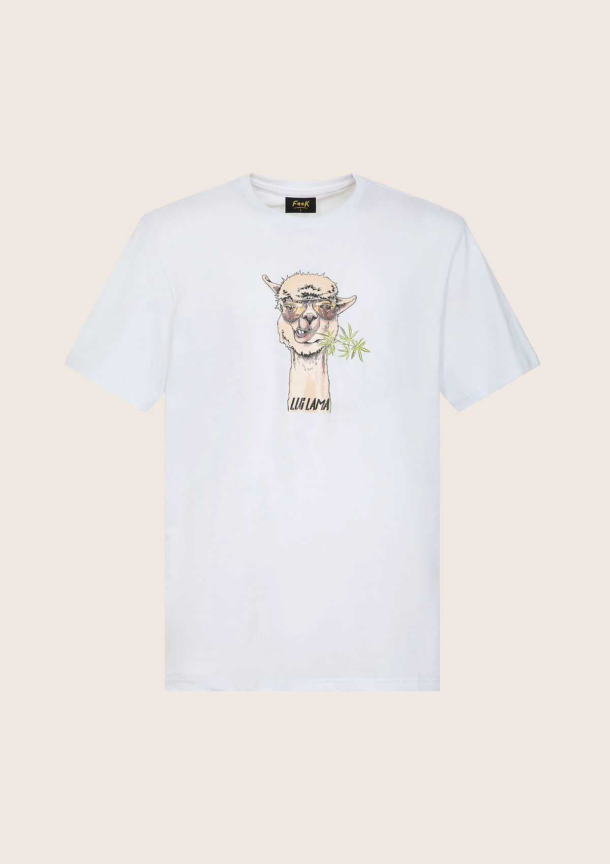 T-Shirt Uomo F**K Bianca M01TS79-WH - Image 3