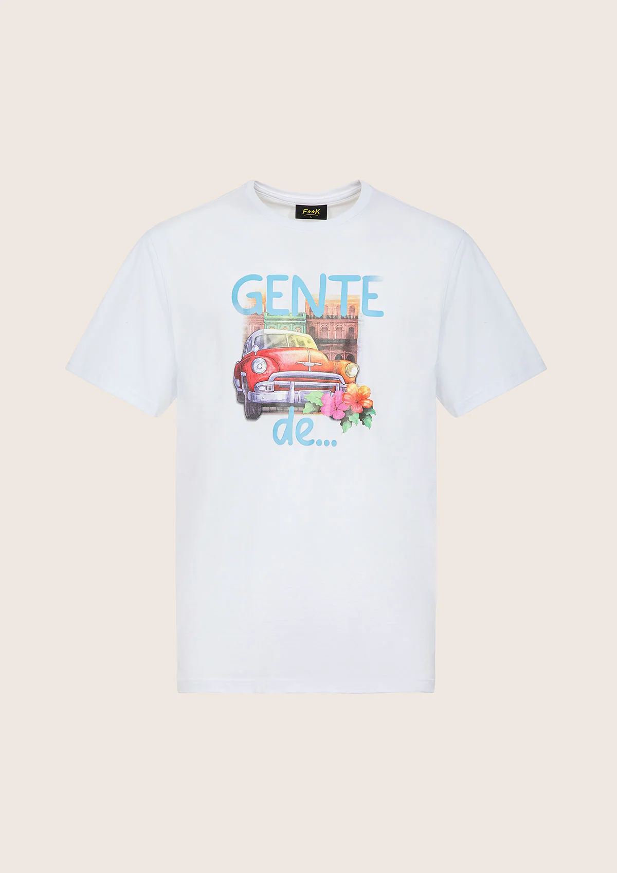 T-Shirt Uomo F**K Bianca M01TS87-WH - Image 3