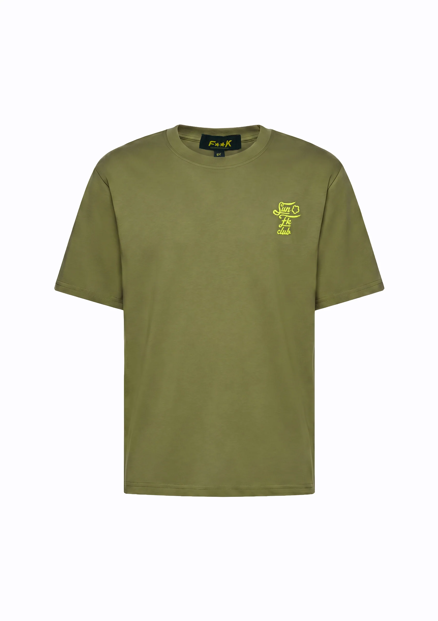 T-Shirt Bambino F**K Verde Militare SJ6001-MG