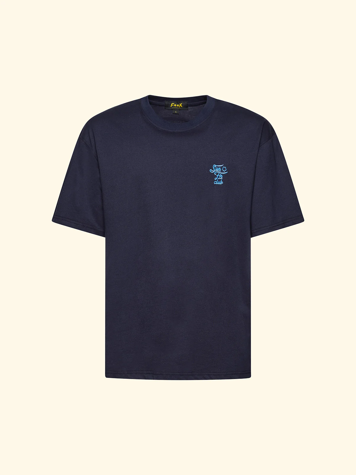 T-Shirt Uomo F**K Blu SM6001-BU - Image 3