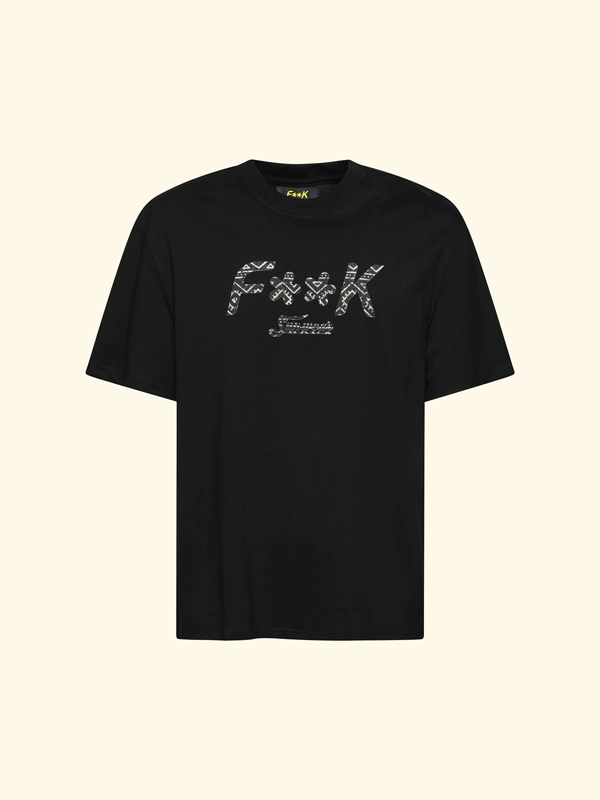 T-Shirt Uomo F**K Nero SM6011-BK - Image 3