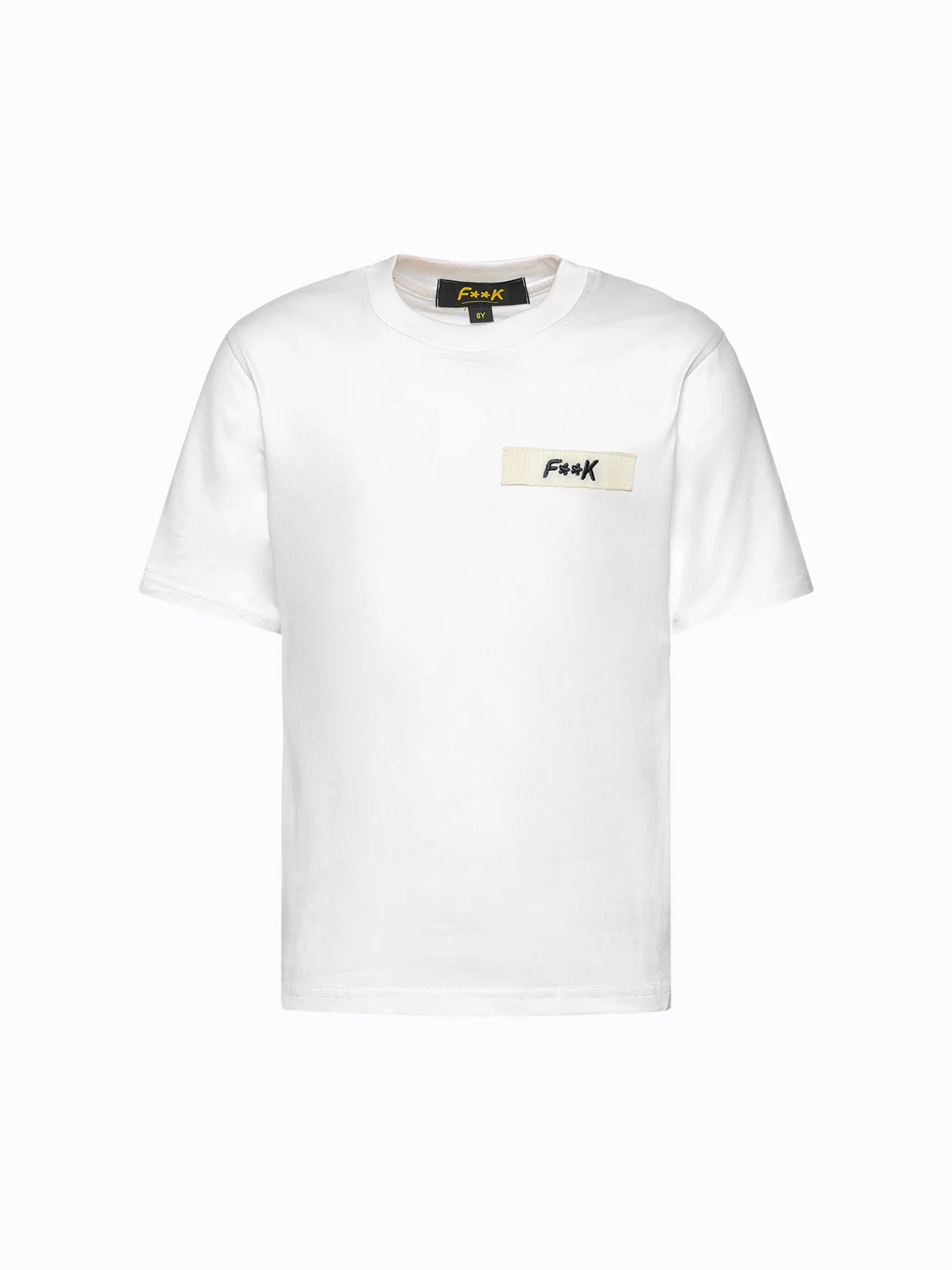 T-Shirt Bambino F**K Bianca SJ6002-WH