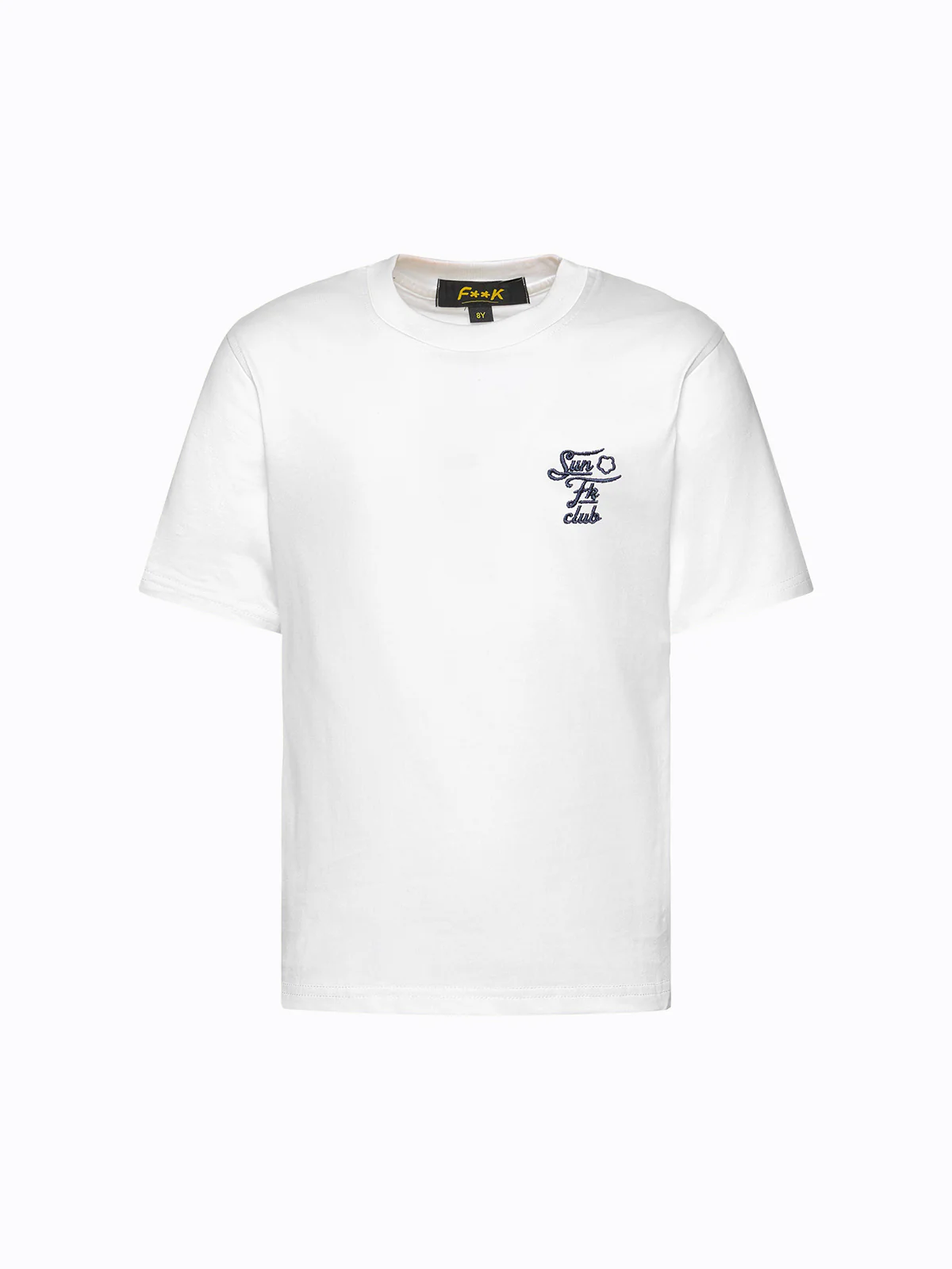 T-Shirt Bambino F**K Bianca SJ6001-WH