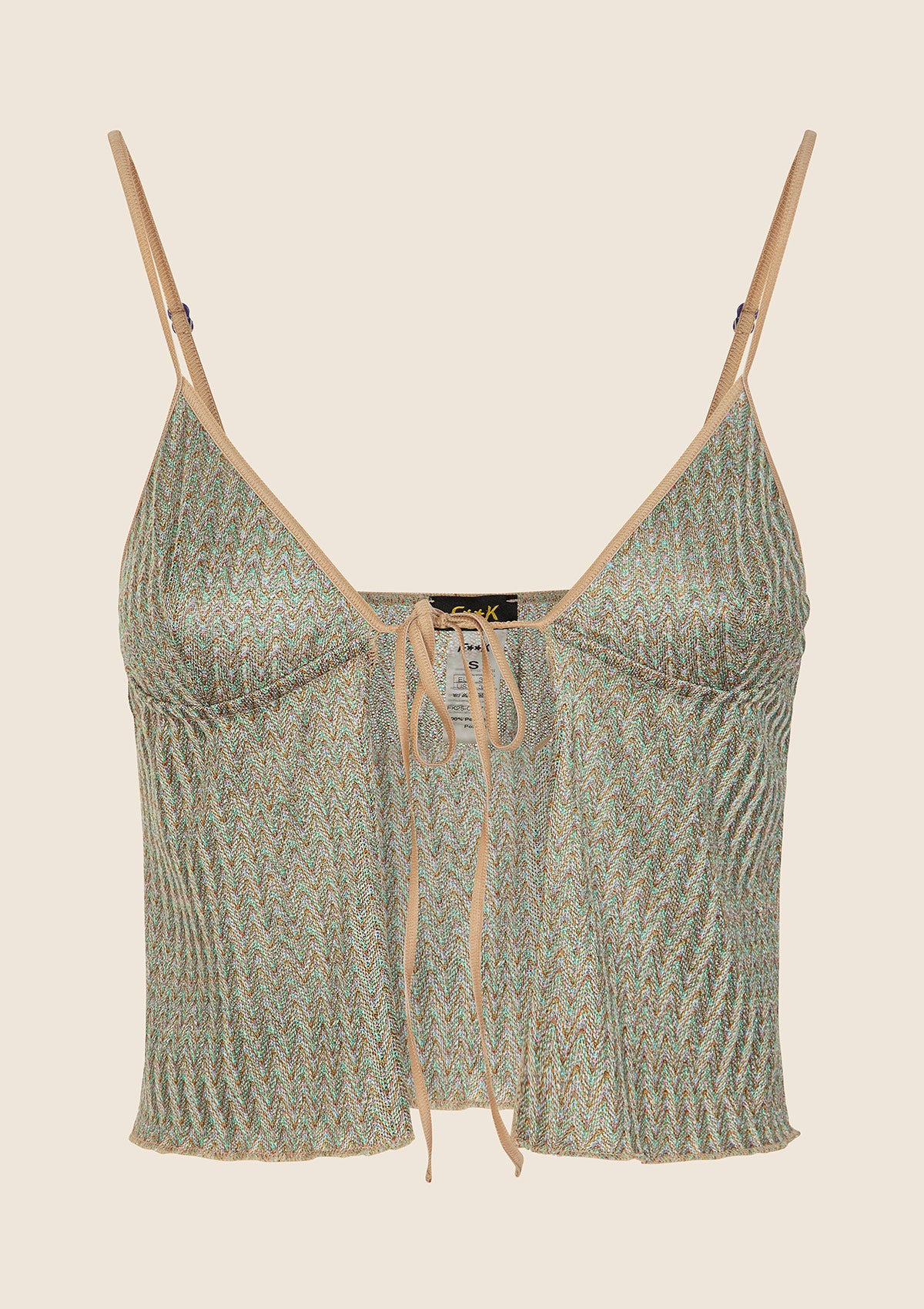 Top-Canotta Donna F**K Multicolor 0947-MC - Image 3
