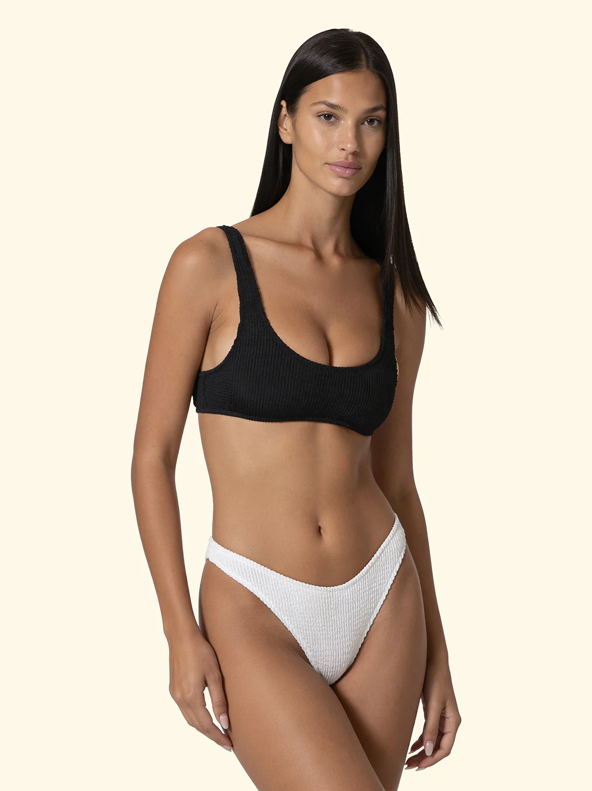 Top Fisso Donna F**K Nero SW1211-BK
