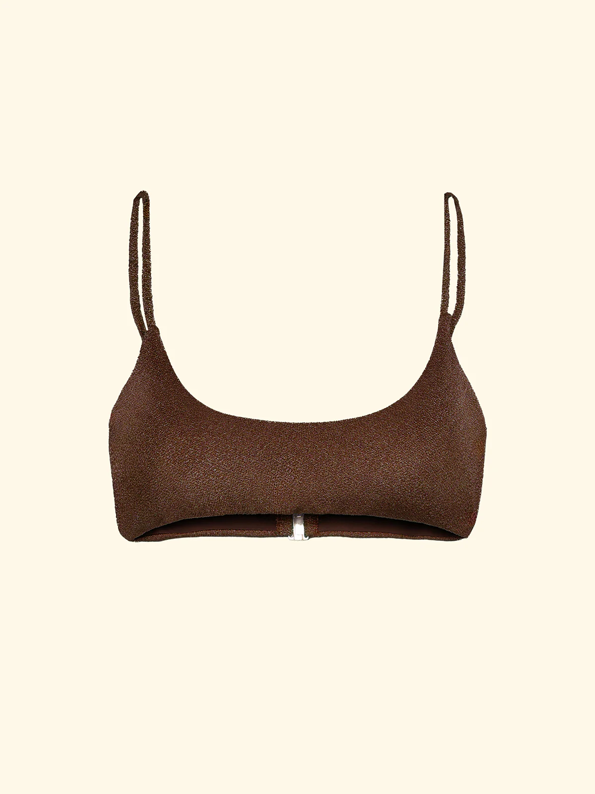 Top Fisso Donna F**K Marrone SW1131-BN - Image 3