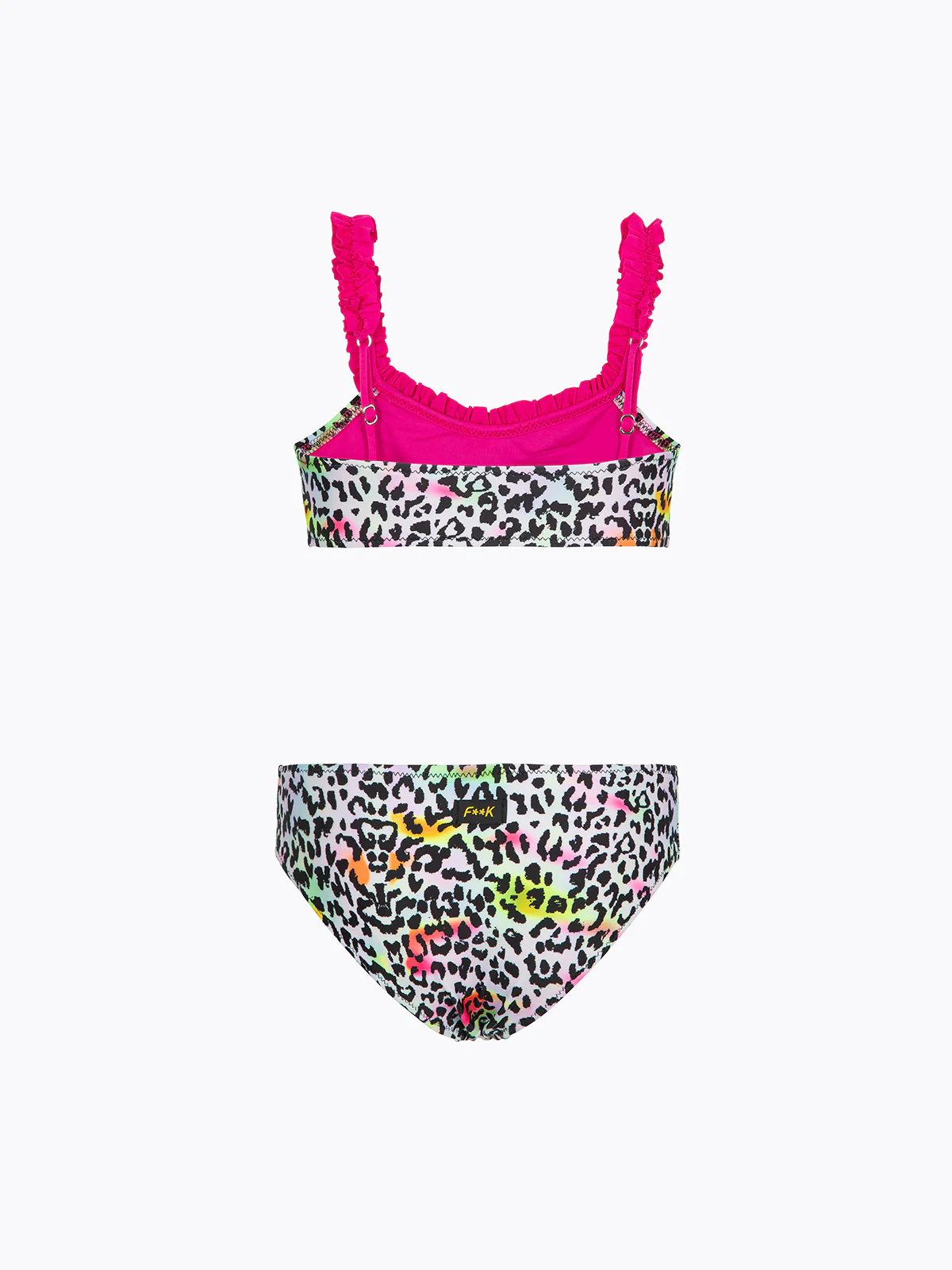 Bikini Bambina F**K Top con Slip Fisso Fantasia SG0711-X97 - Image 2