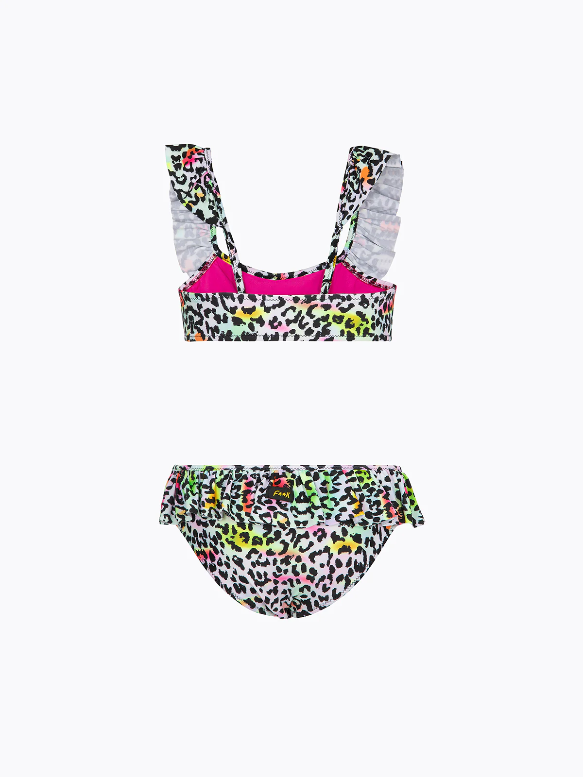 Bikini Bambina F**K Top con Slip Fisso Fantasia SG0720-X67 - Image 2