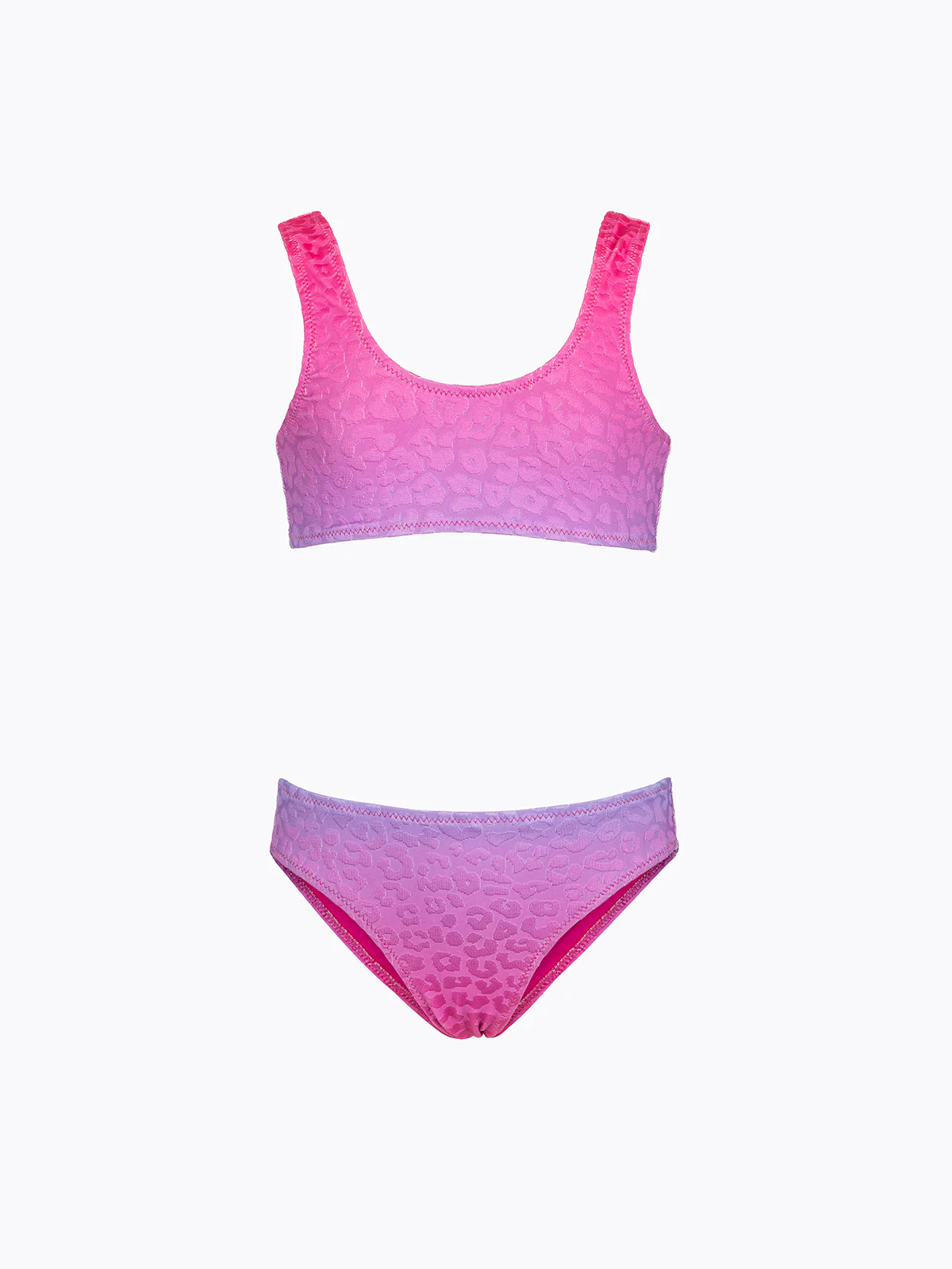 Bikini Bambina F**K Top con Slip Fisso Fantasia SG0681-X92
