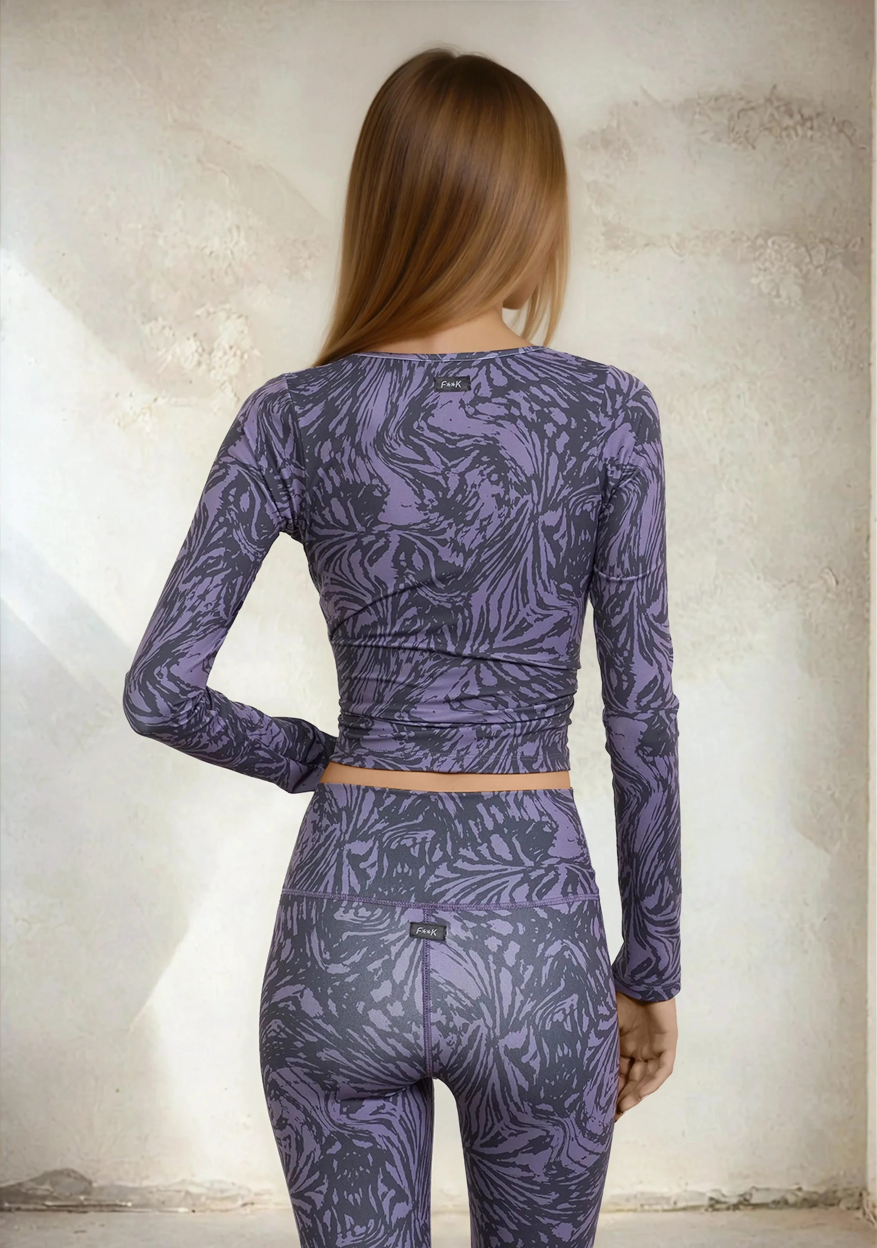 Top Manica lunga Donna F**K Fantasia W0522-X02 - Image 3
