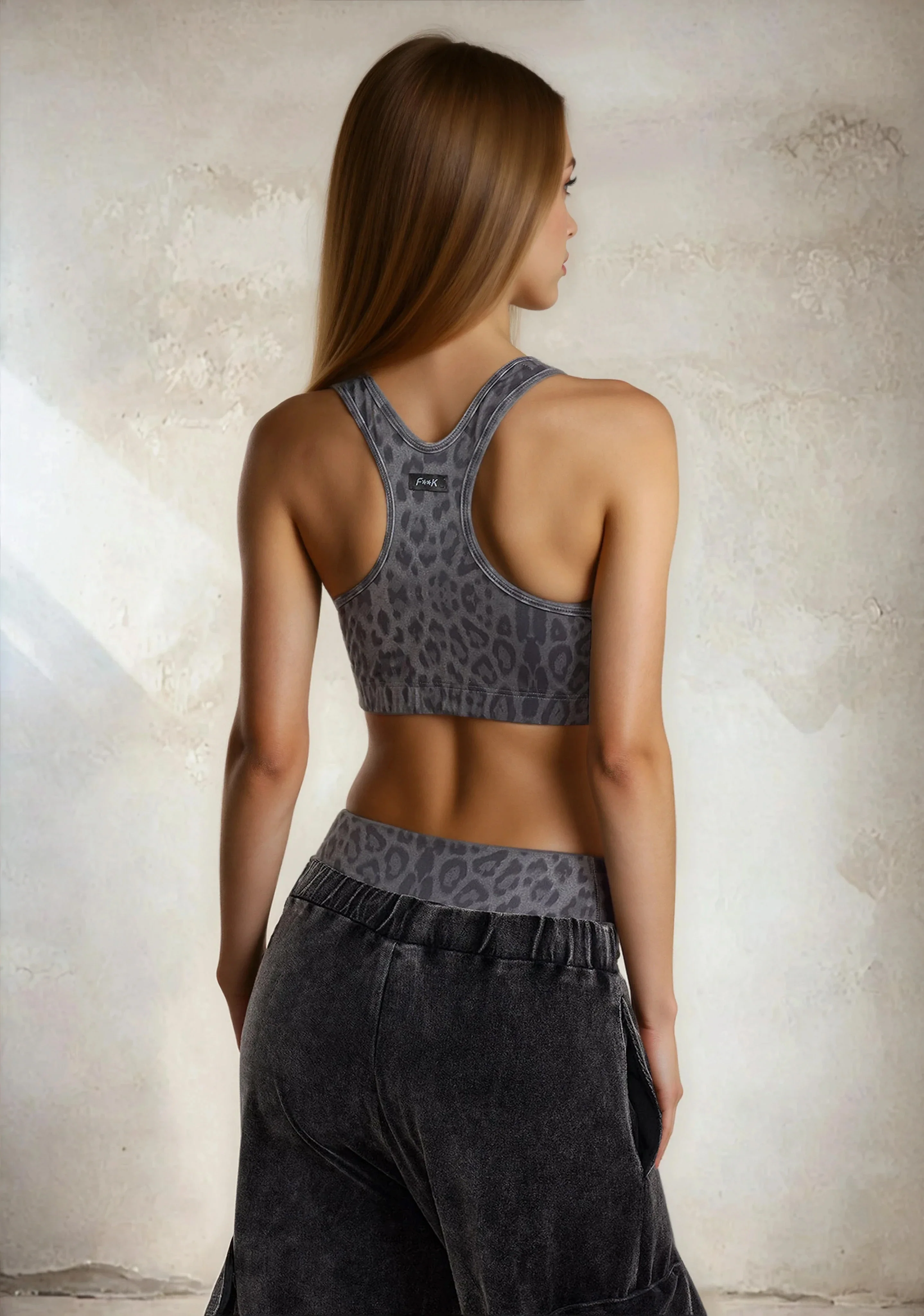 Top Sportivo Donna F**K Fantasia W0520-X05 - Image 3