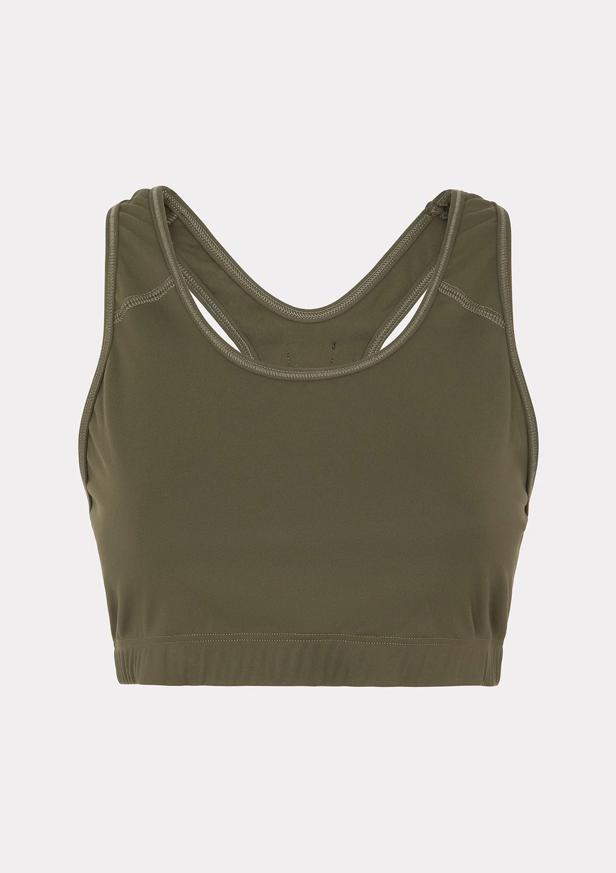 Top Sportivo Donna F**K Verde Militare W0502-MG - Image 4