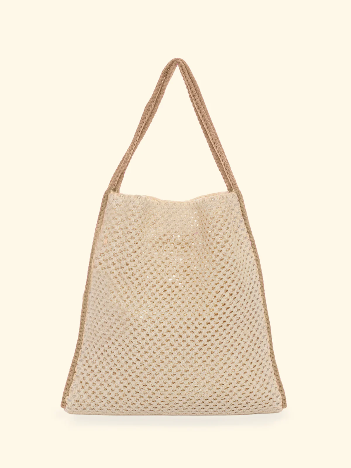 Tote Bag Donna F**K Beige SW0004-BG - Image 3