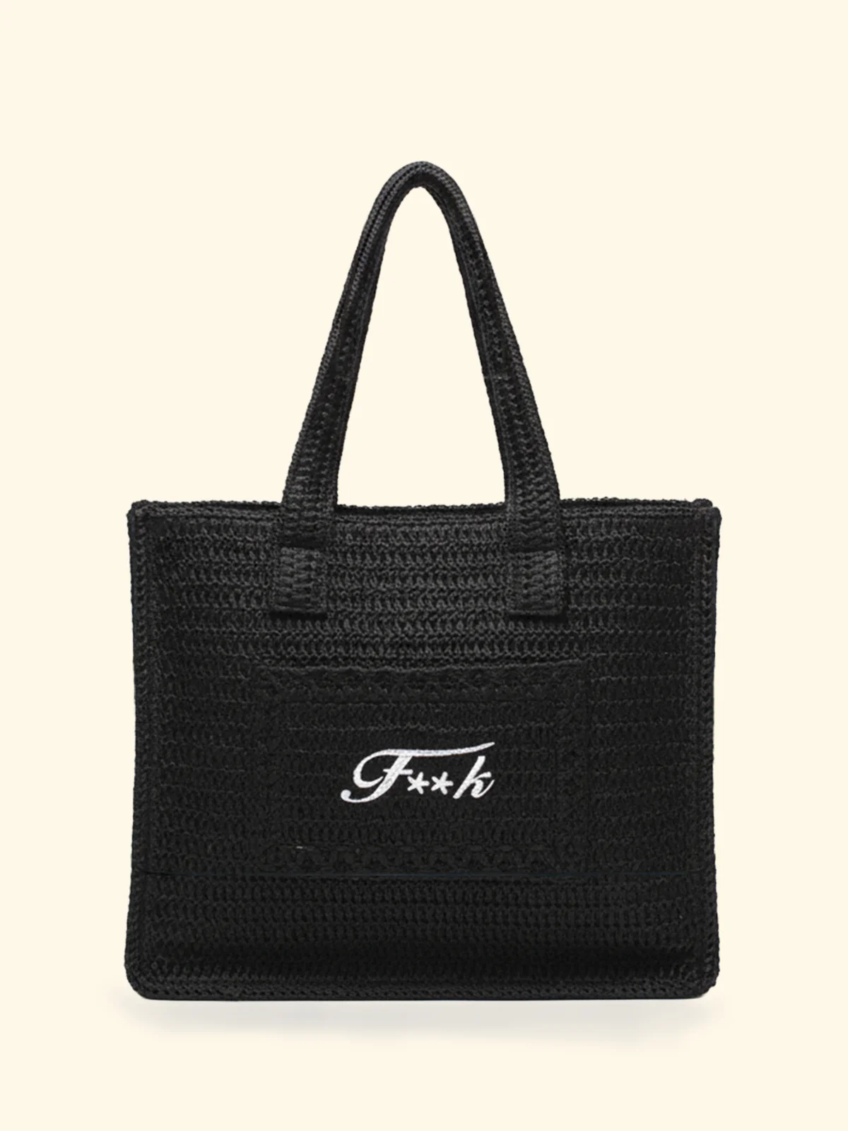Tote Bag Donna F**K Nera SW0001-BK