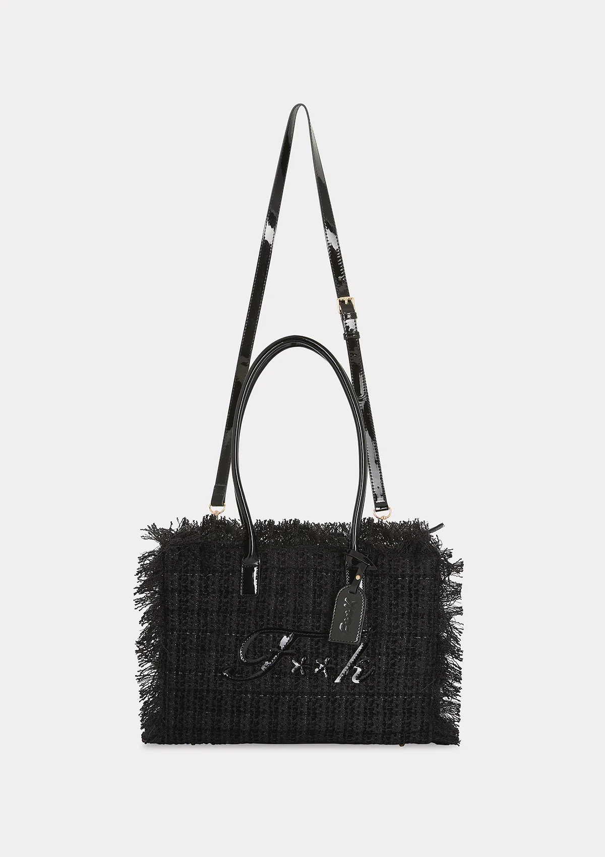 Tote Bag Donna F**K Nera WW0070-BK - Image 2