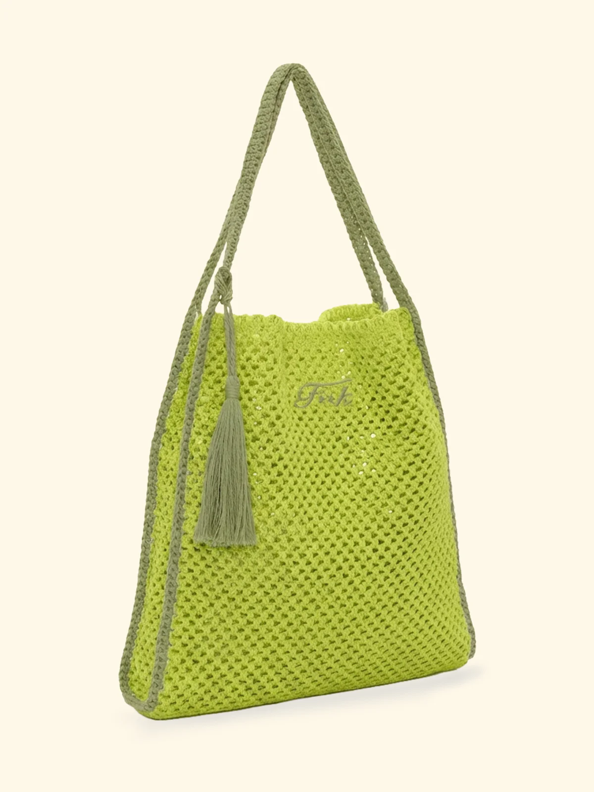 Tote Bag Donna F**K Lime SW0004-LI - Image 2