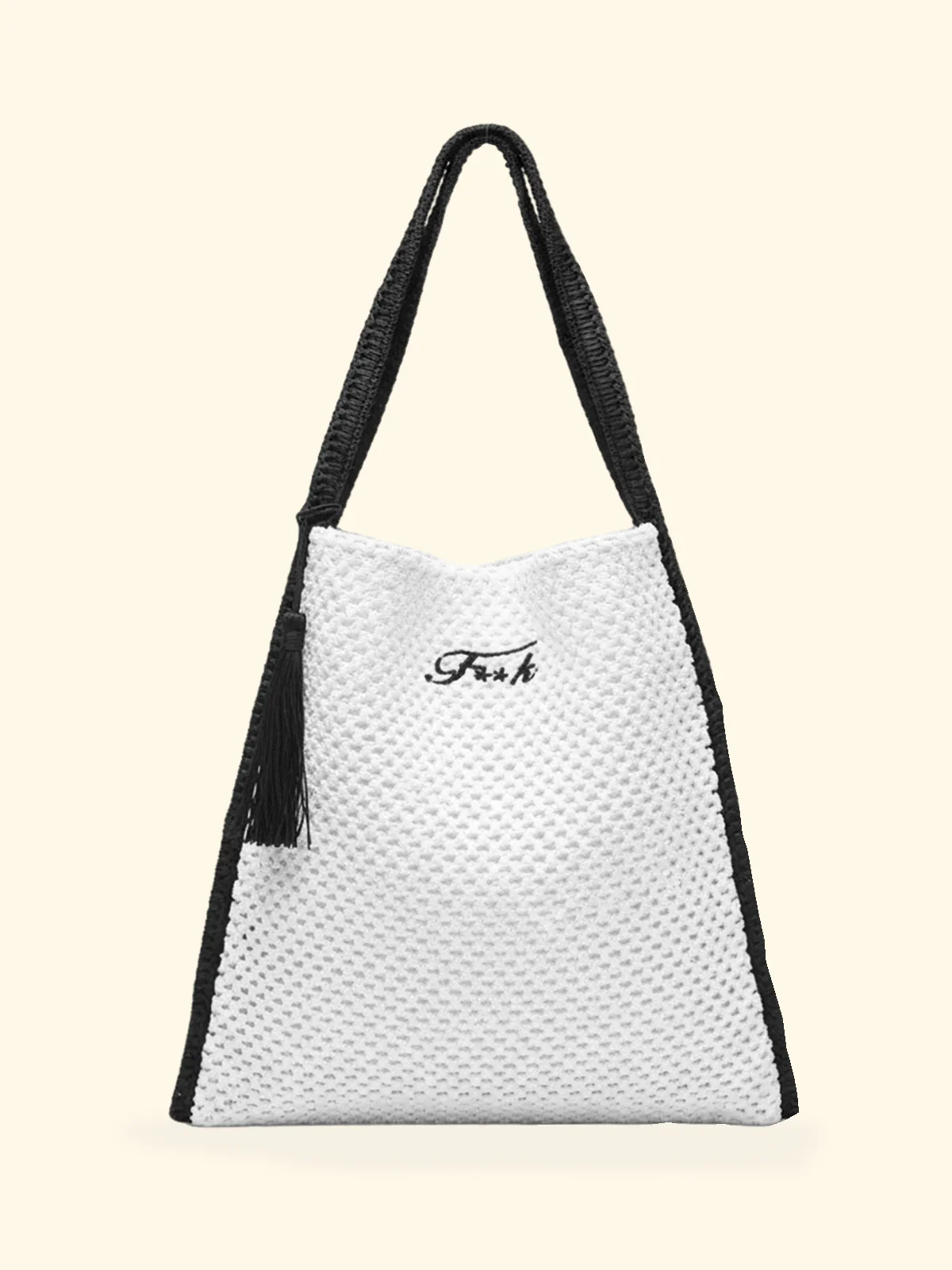 Tote Bag Donna F**K Bianca SW0004-WH