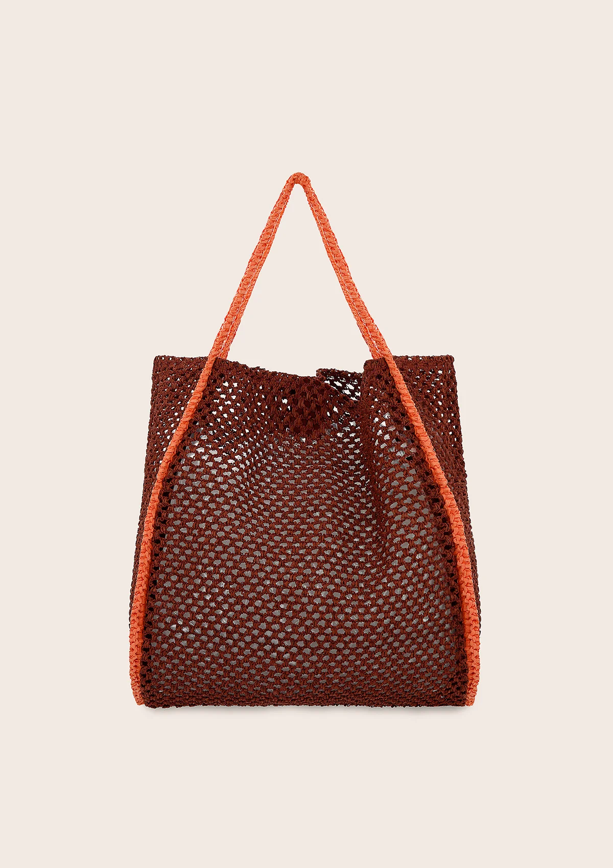 Tote Summer Bag Donna F**K Bordeaux A056-BD - Image 2