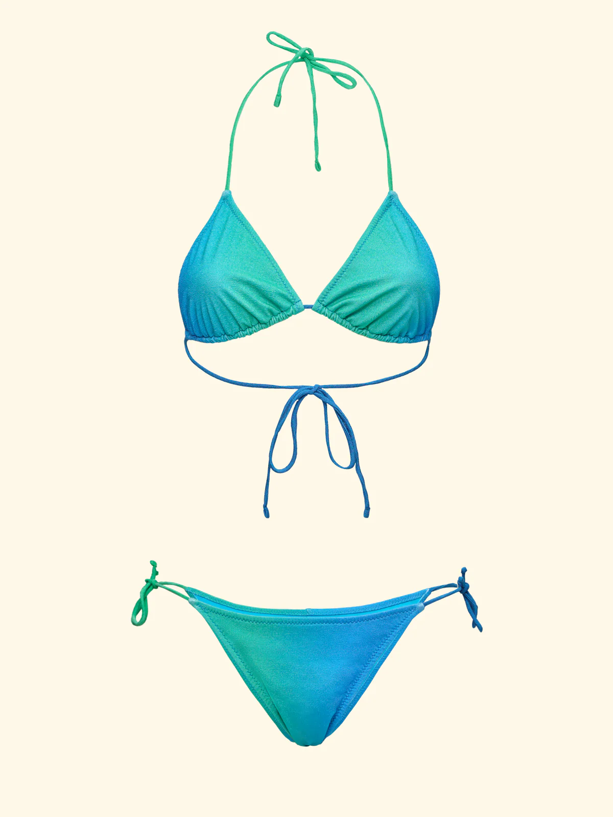 Bikini Donna F**K Triangolo con Slip Regolabile Fantasia SW1850-X82 - Image 3
