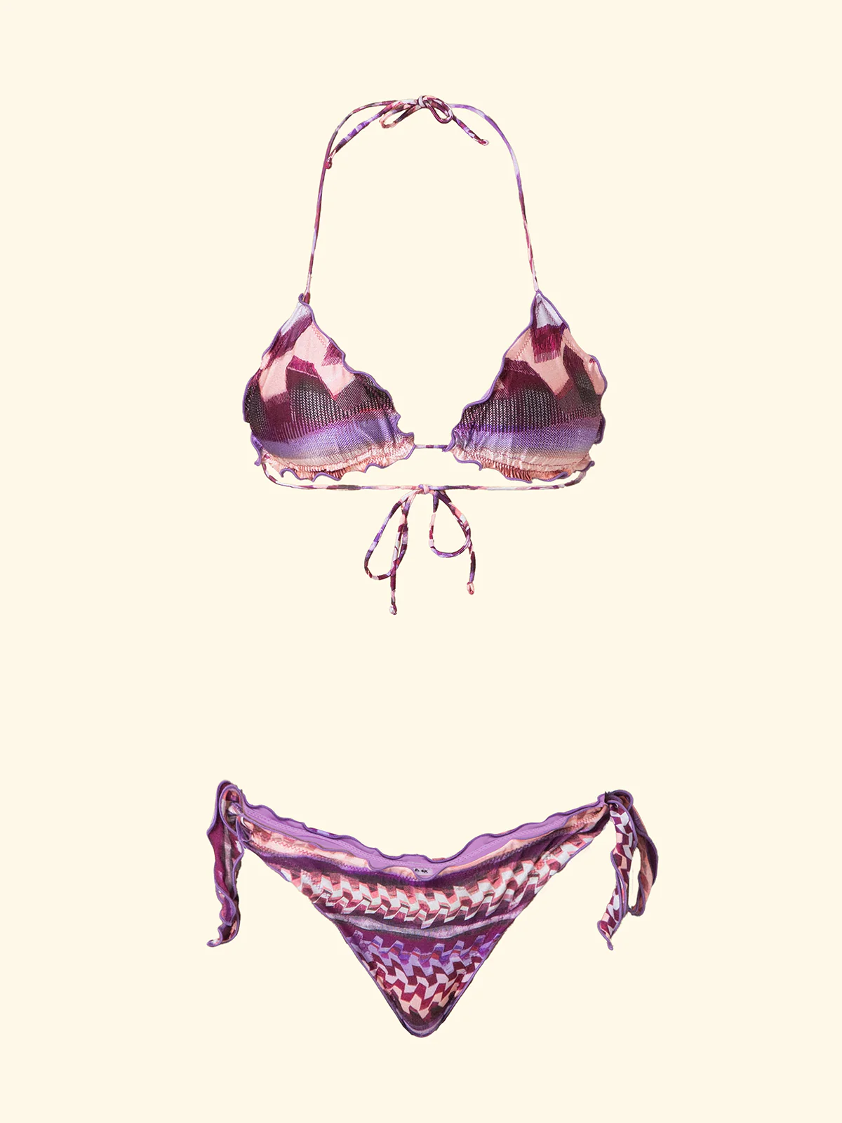 Bikini Donna F**K Triangolo con Slip regolabile Leblon SW2506-X56 - Image 3