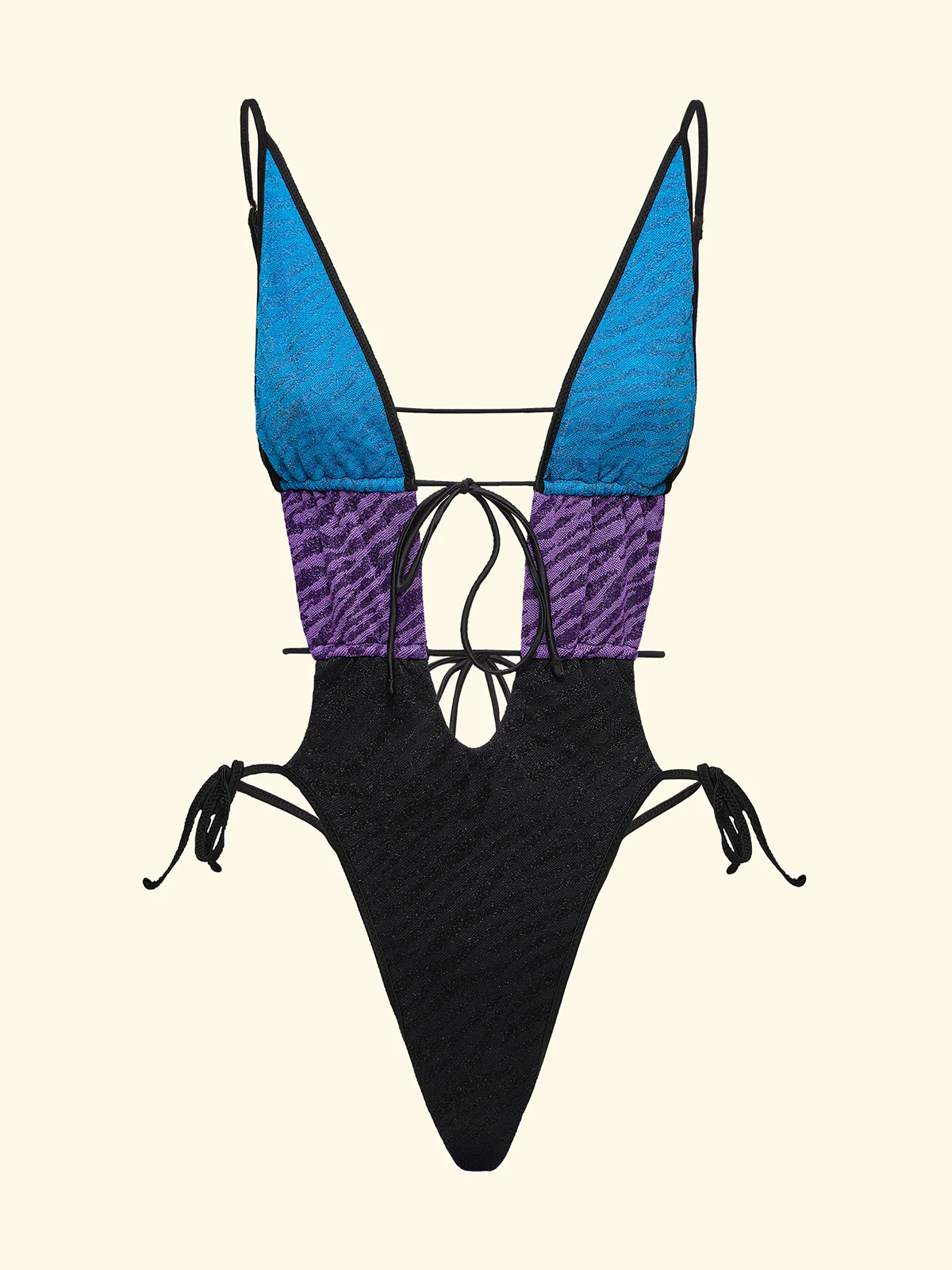 Trikini Donna F**K Nero SW0162BK - Image 3