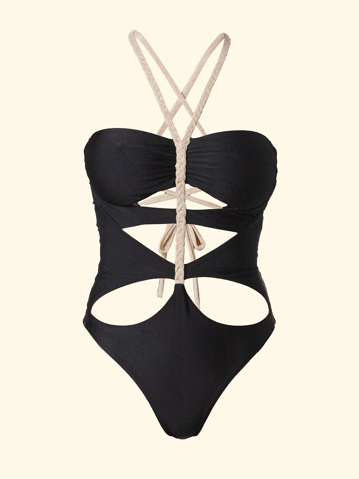 Trikini Donna F**K Nero SW0452-BK - Image 3