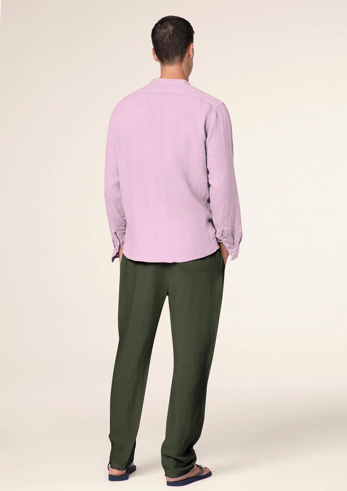 Pantalone Uomo F**K Verde Militare M01PL43-MG - Image 2
