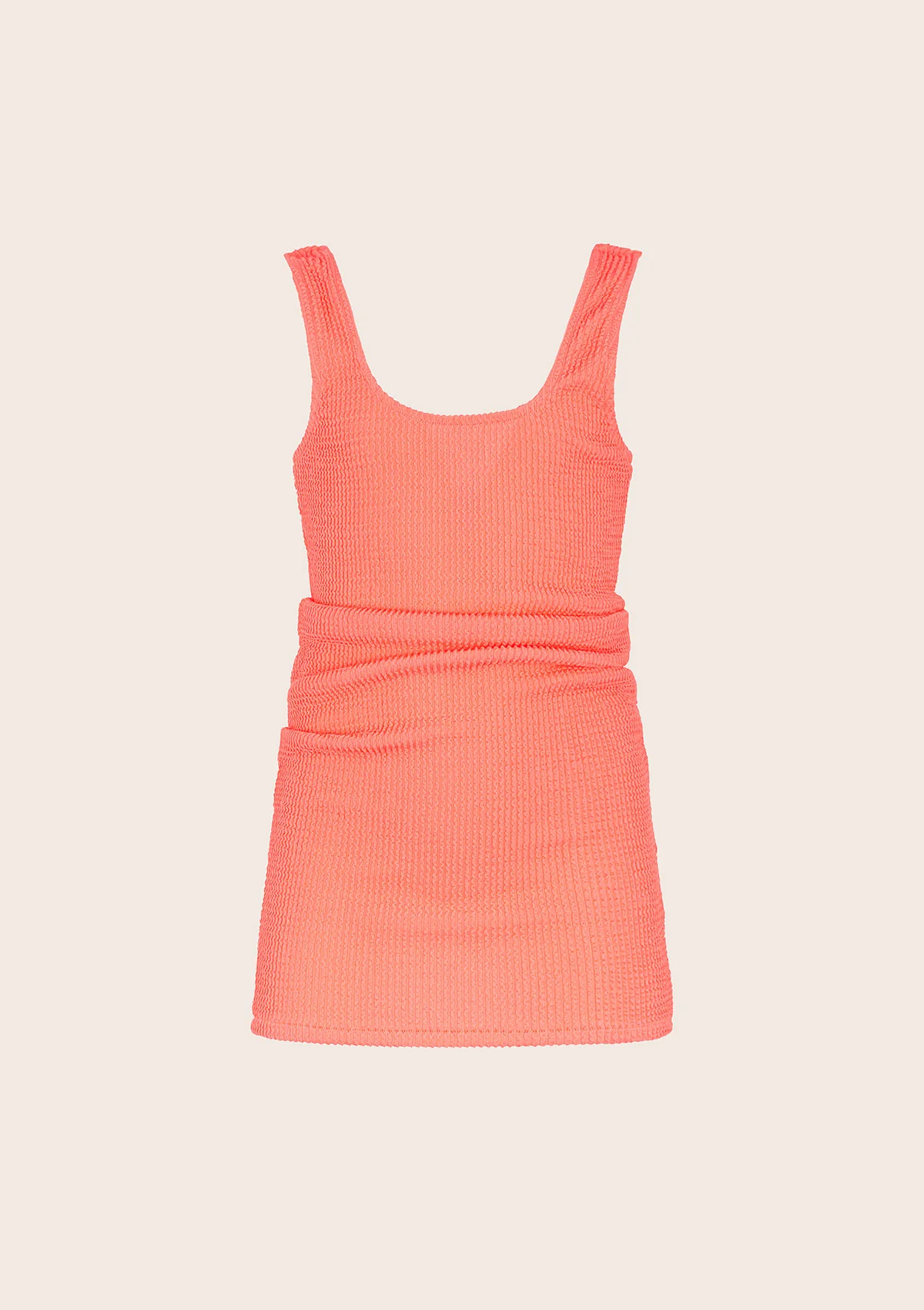 Vestito Corto Bambina F**K Corallo Fluo G5L04DS-FC