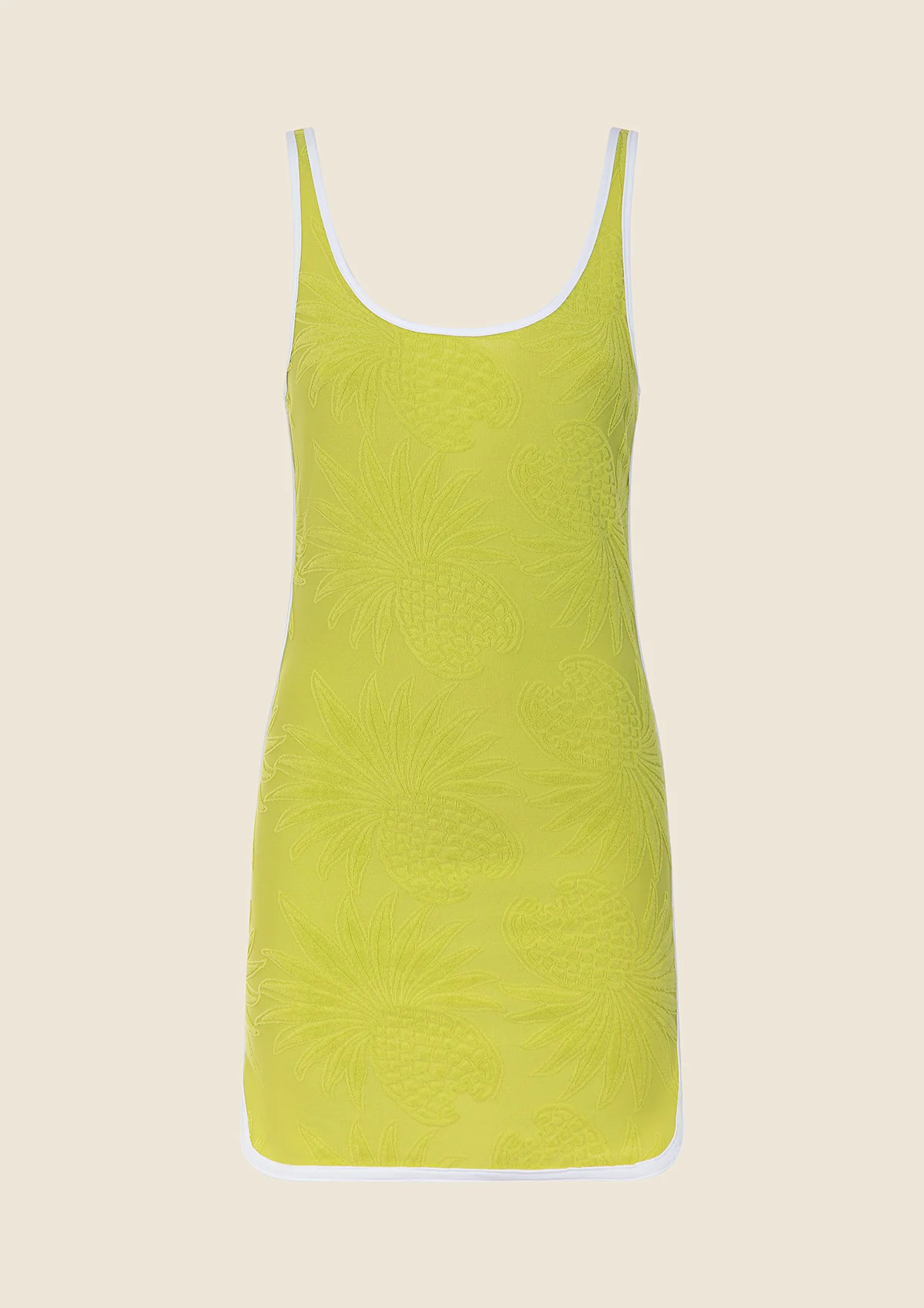 Vestito Corto Donna F**K Verde 0608-GN - Image 3