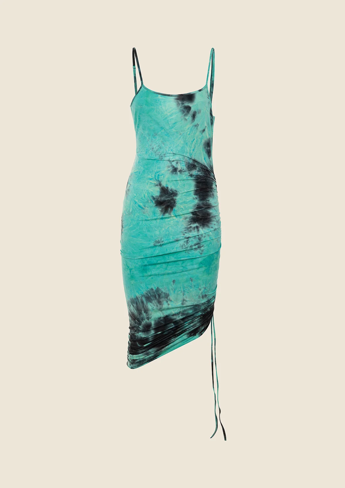 Vestito Corto Donna F**K Verde Acqua 0507-AQ - Image 5