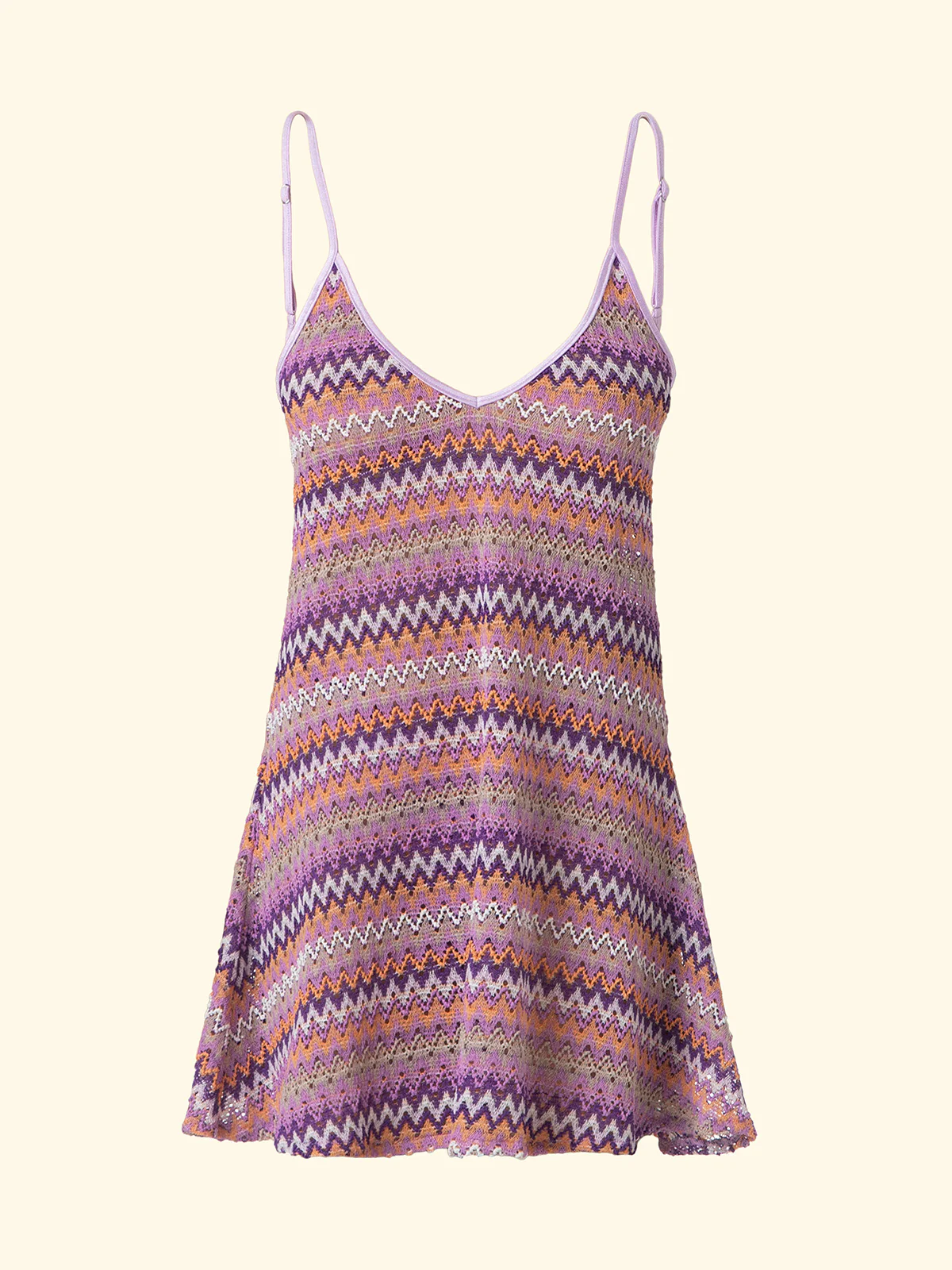 Vestito Corto Donna F**K Multicolor SW0299-MC - Image 3