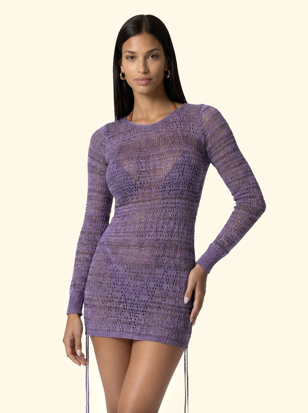 Vestito Corto Donna F**K Leblon SW0636-MC - Image 2