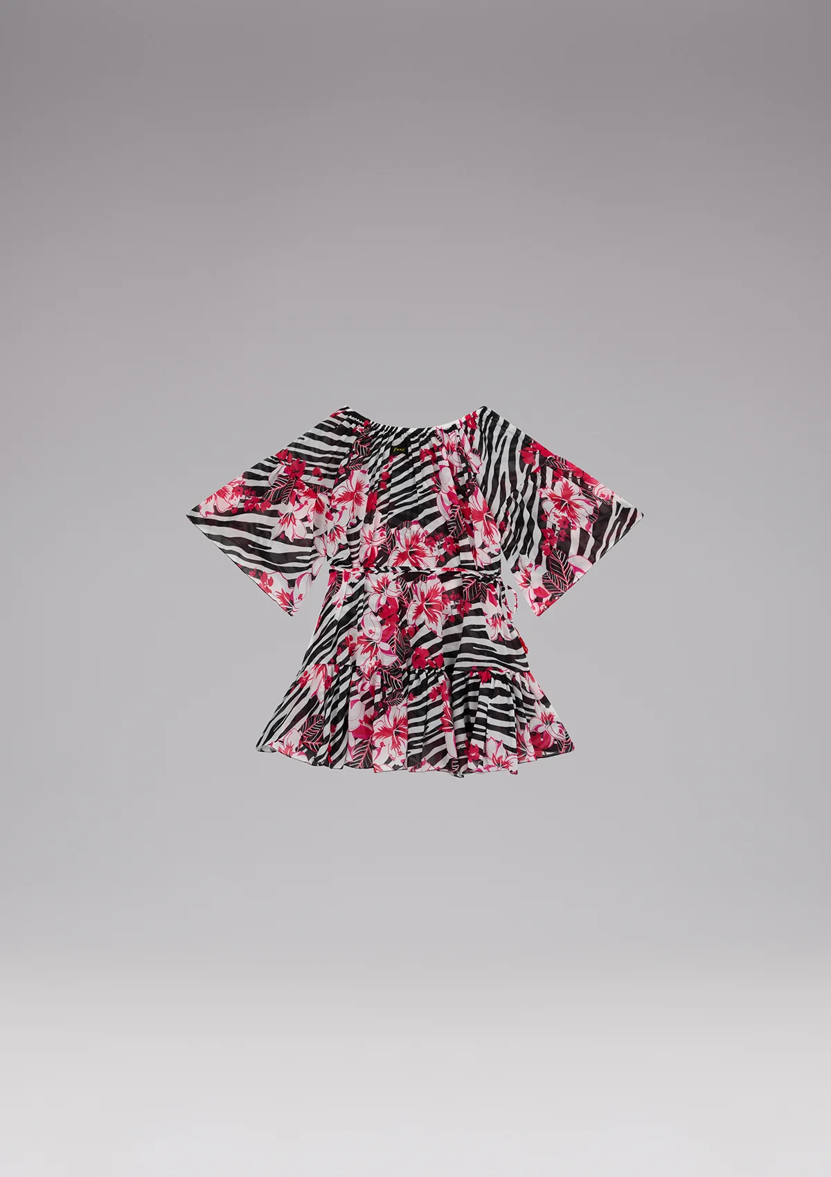 VESTITO CORTO STRIPED