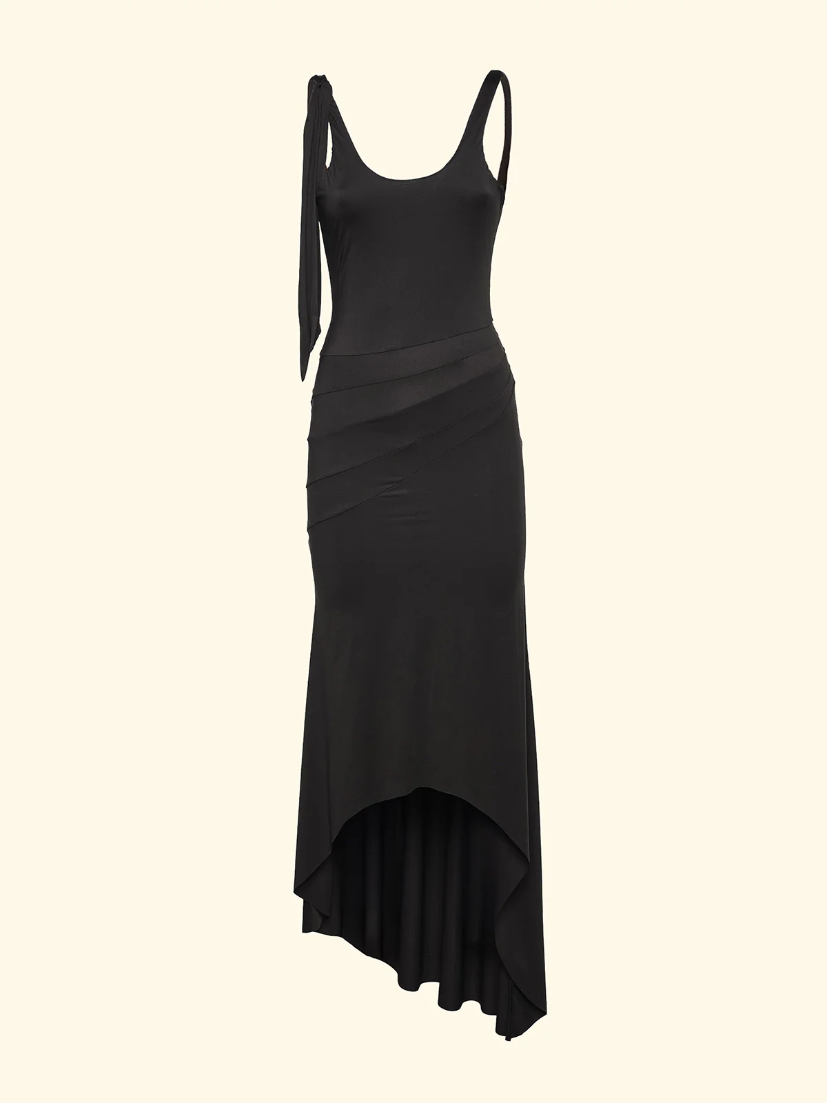 Vestito lungo Donna F**K Nero SW0626-BK - Image 3