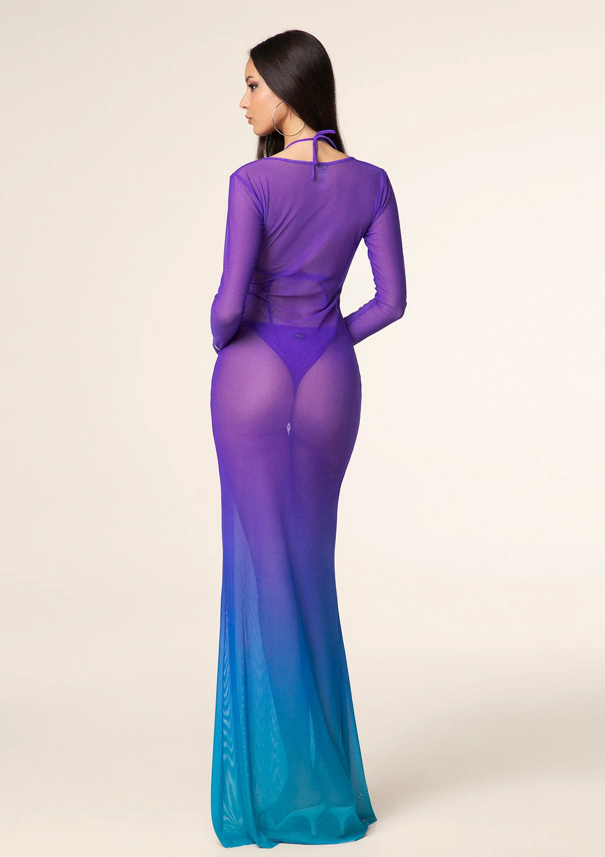 Vestito lungo Donna F**K Degradè 1162-X46 - Image 2