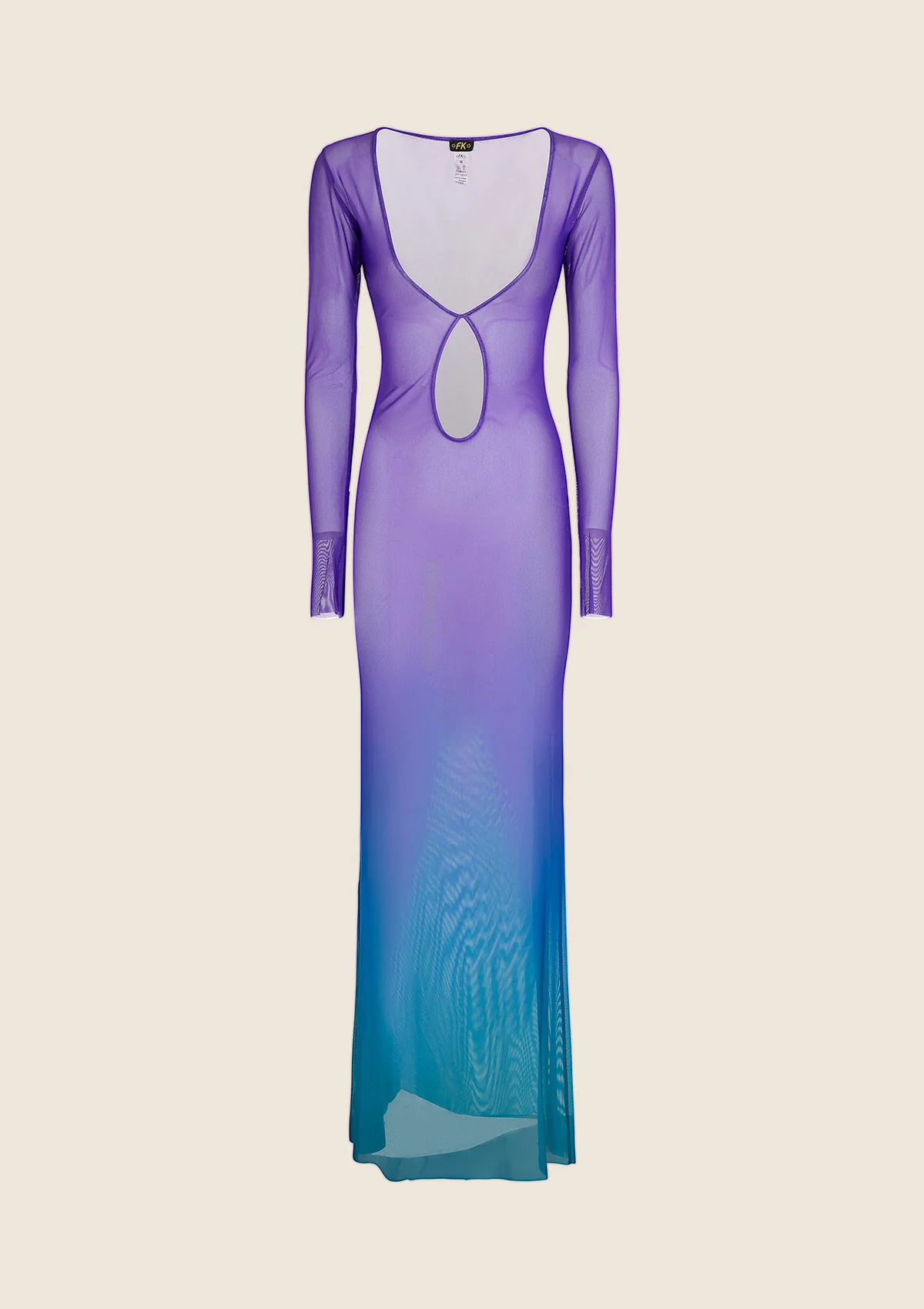 Vestito lungo Donna F**K Degradè 1162-X46 - Image 3