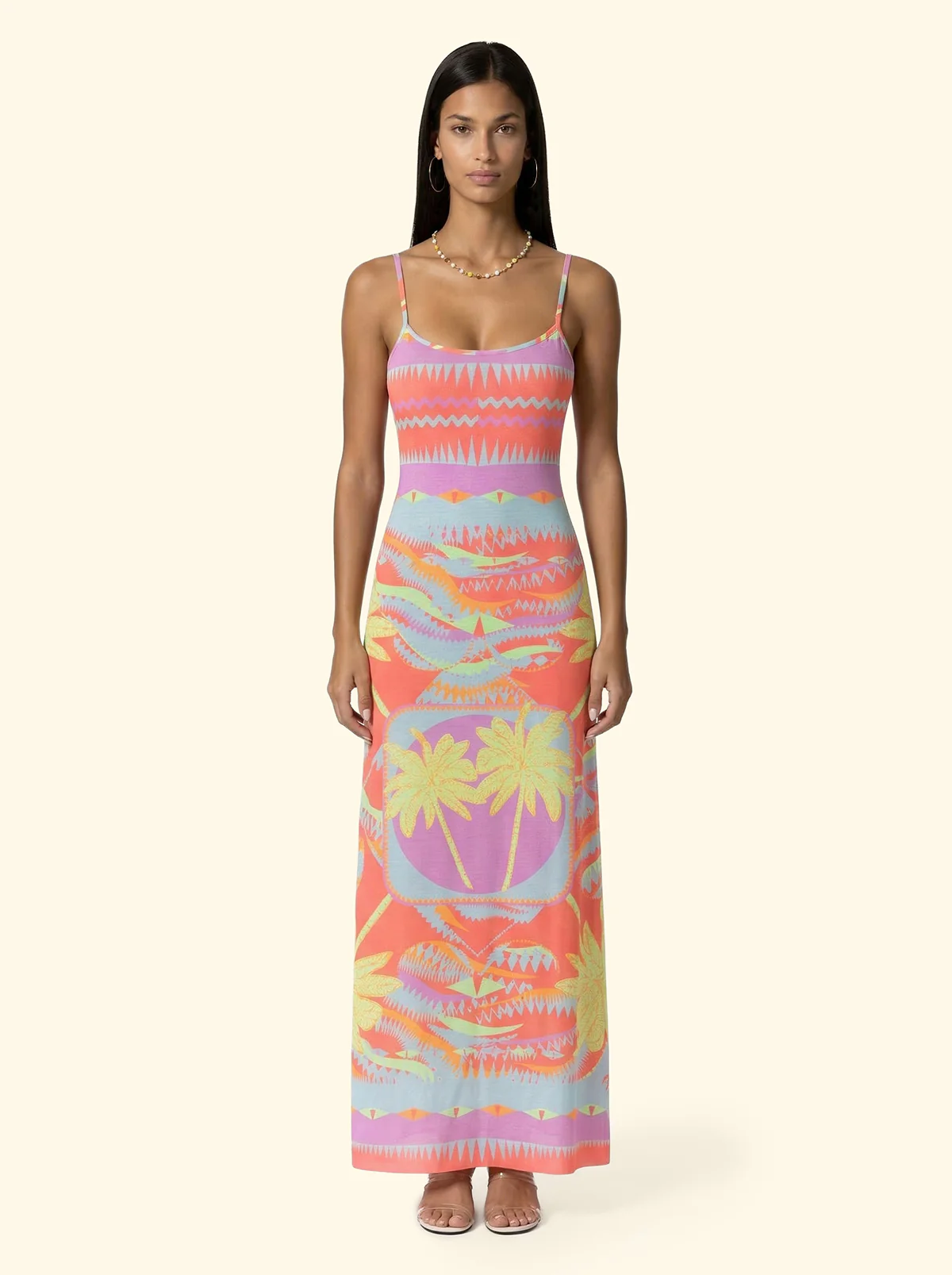 Vestito Lungo Donna F**K Fantasia SW3303-X26 - Image 2
