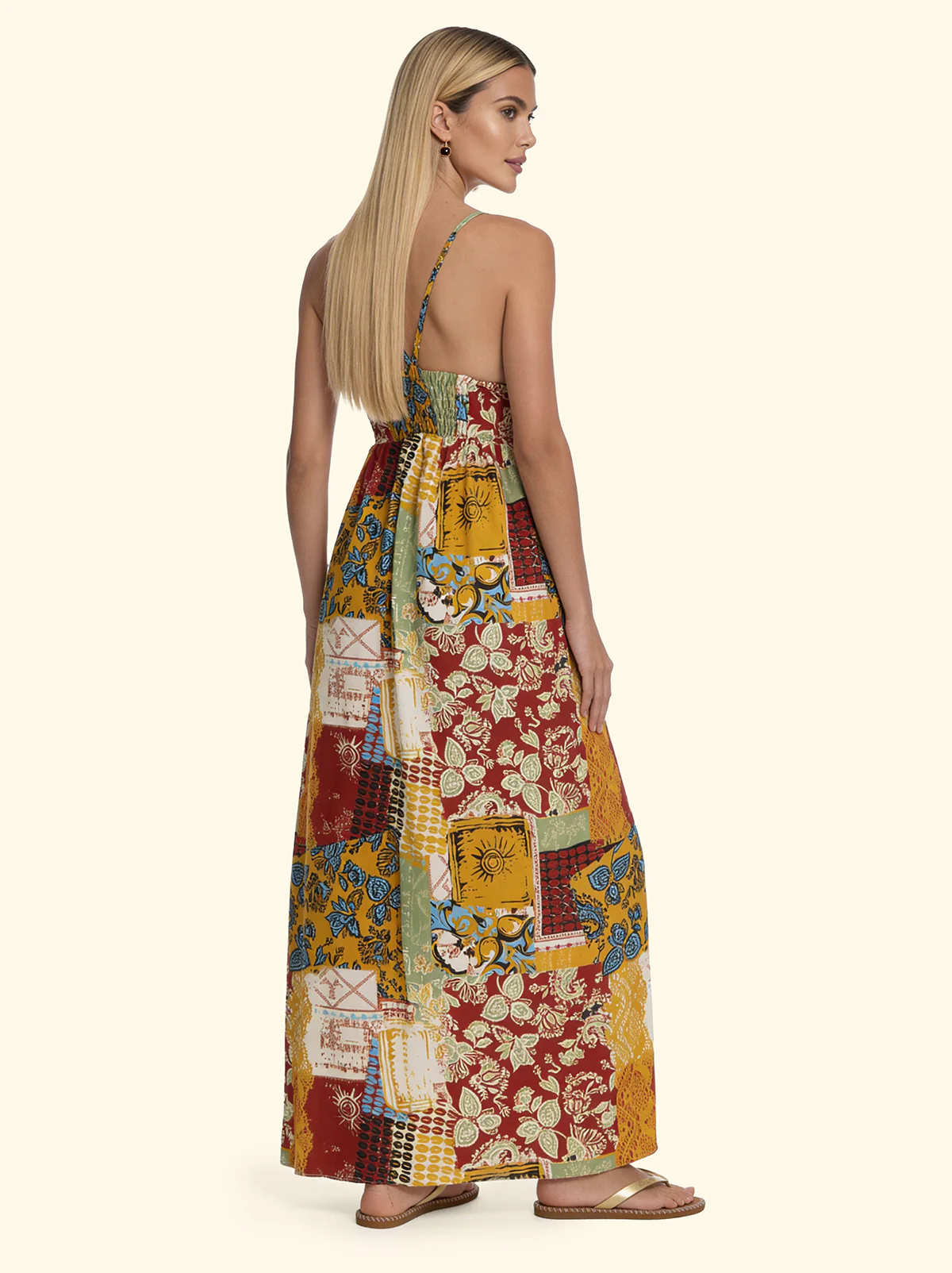 Vestito lungo Donna F**K Fantasia SW0436-X38 - Image 2